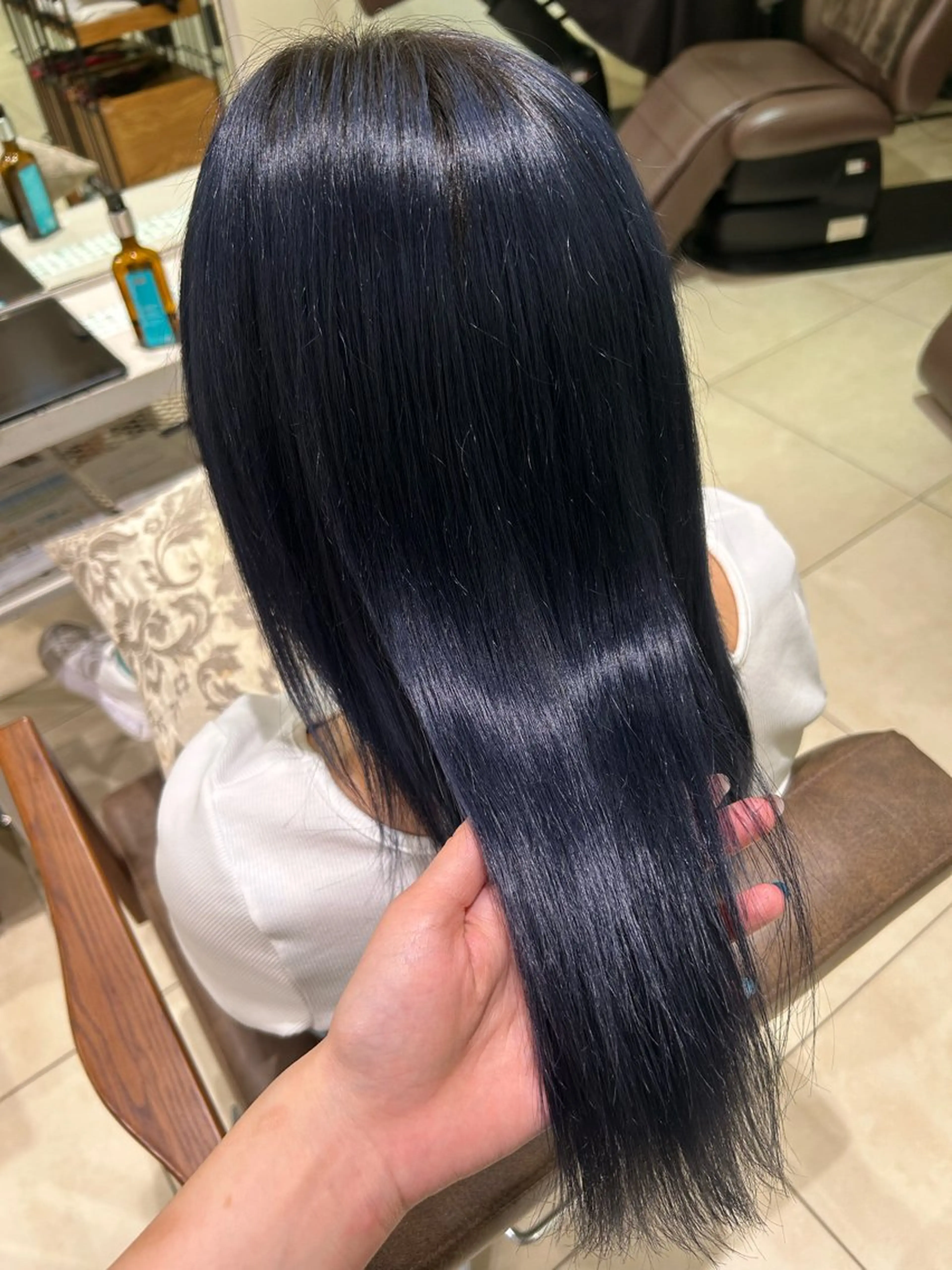 セミロング 髪質改善/まつパ👀 himari🌻のヘアスタイル