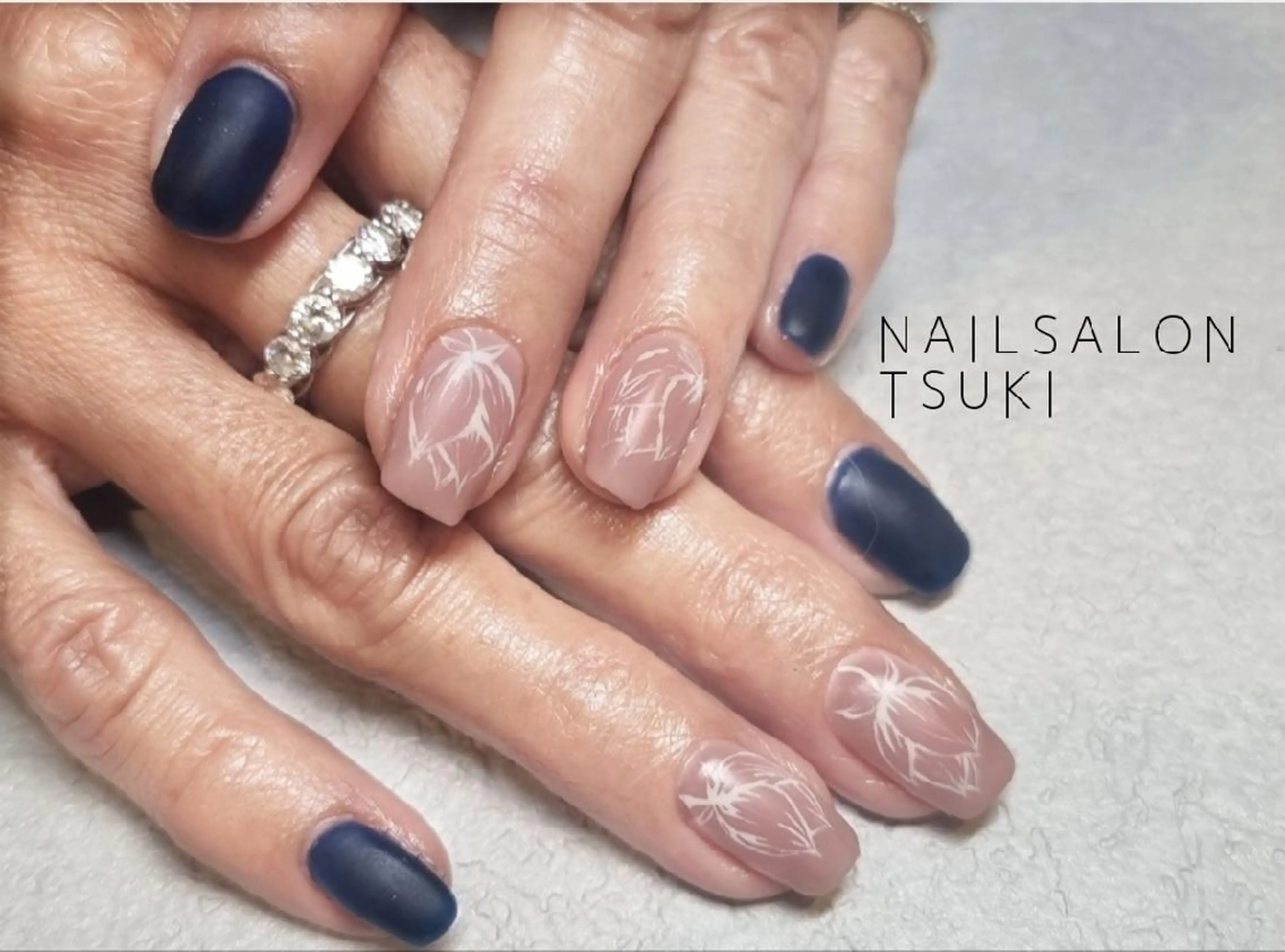 ネイル ニュアンスネイル ハンドネイル Tsuki.所属・Nailsalon Tsuki.のネイルデザイン