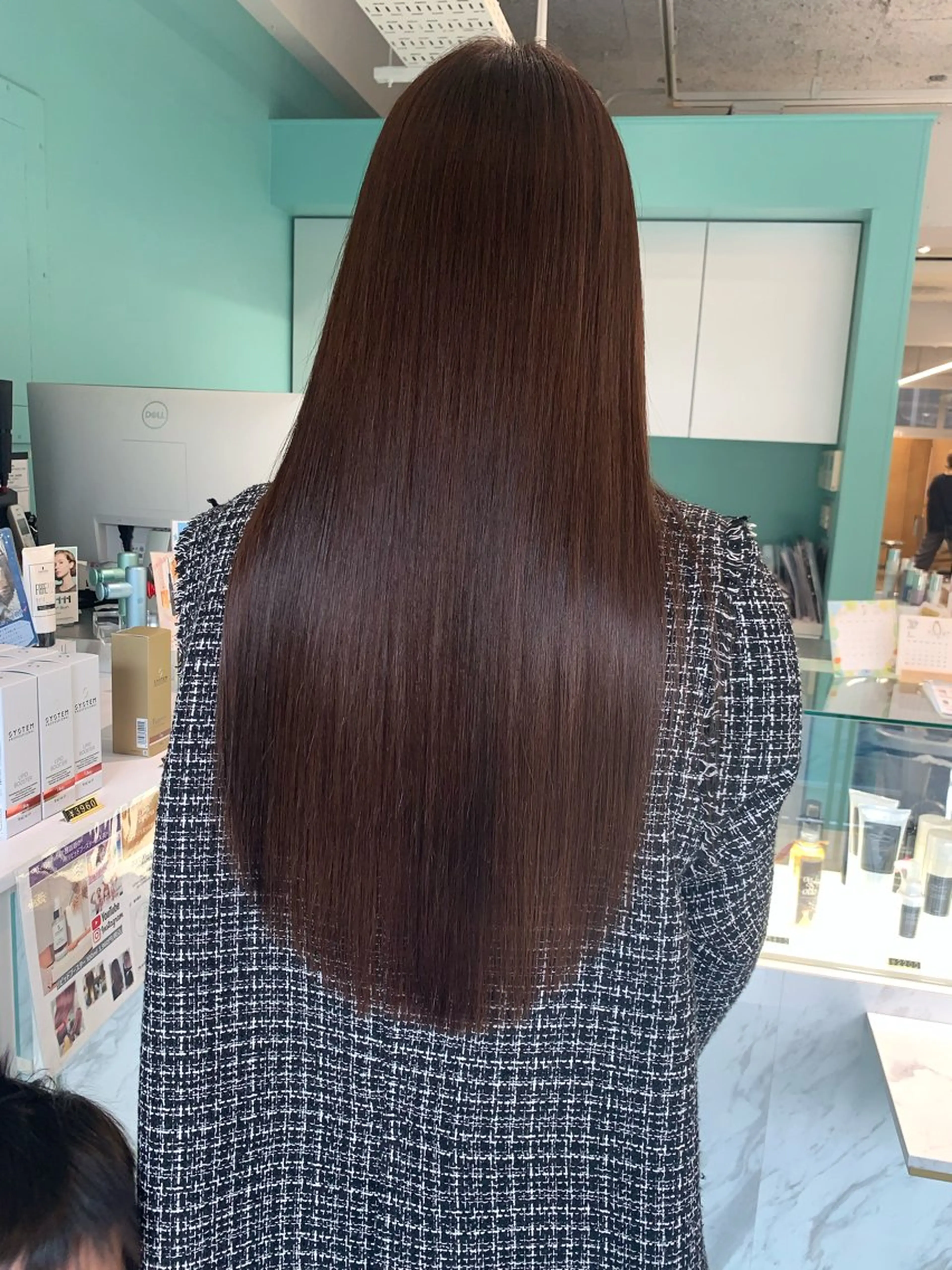 ロング 髪質改善 トリートメント 髪質改善ストレート/レイヤーカット/Lee  Horie所属・髪質改善&縮毛矯正 池本　有宏のヘアスタイル