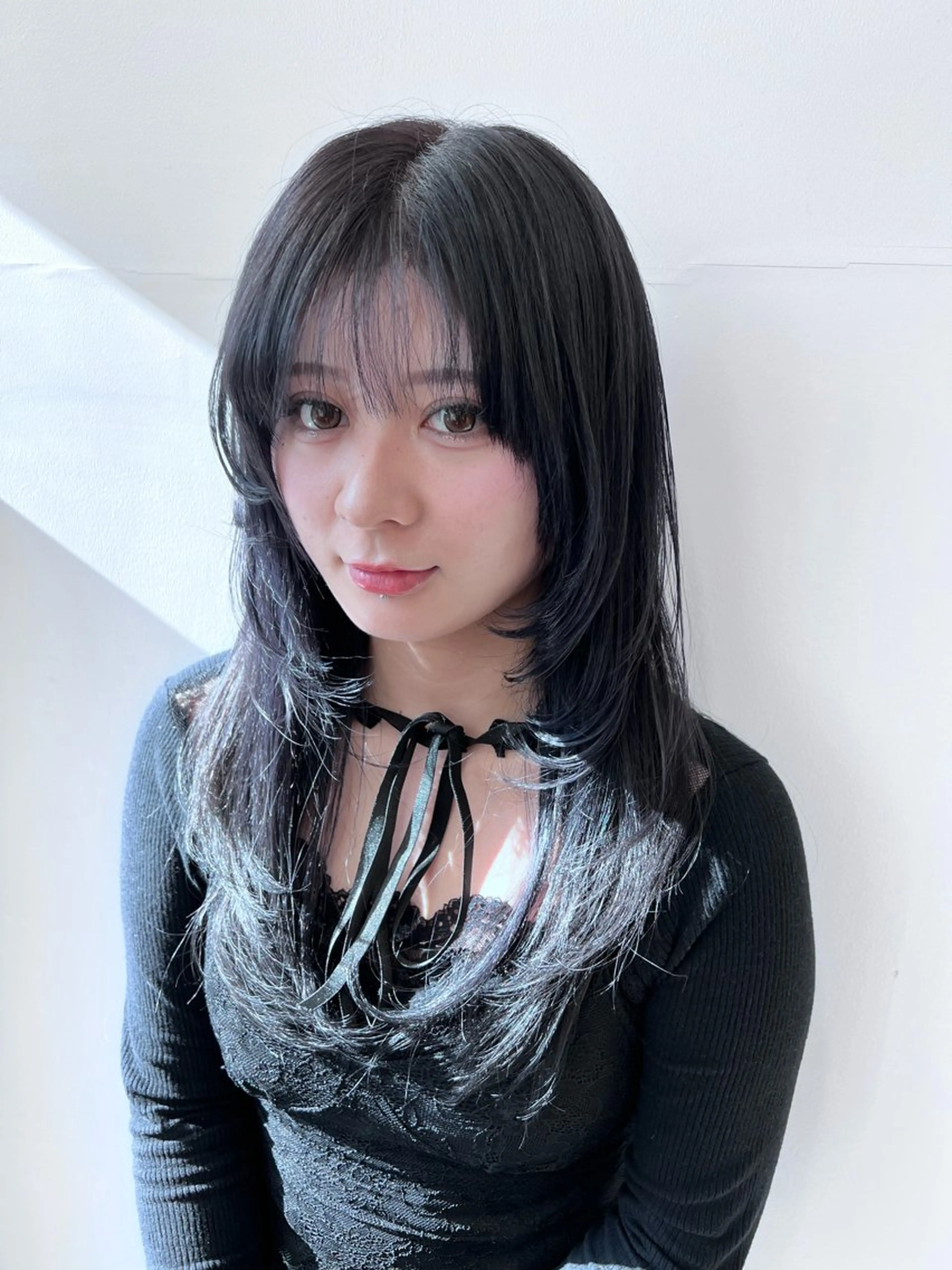 ロング VISAGE Quon所属・ボブ/レイヤー/ 透明感カラー/月島のヘアスタイル