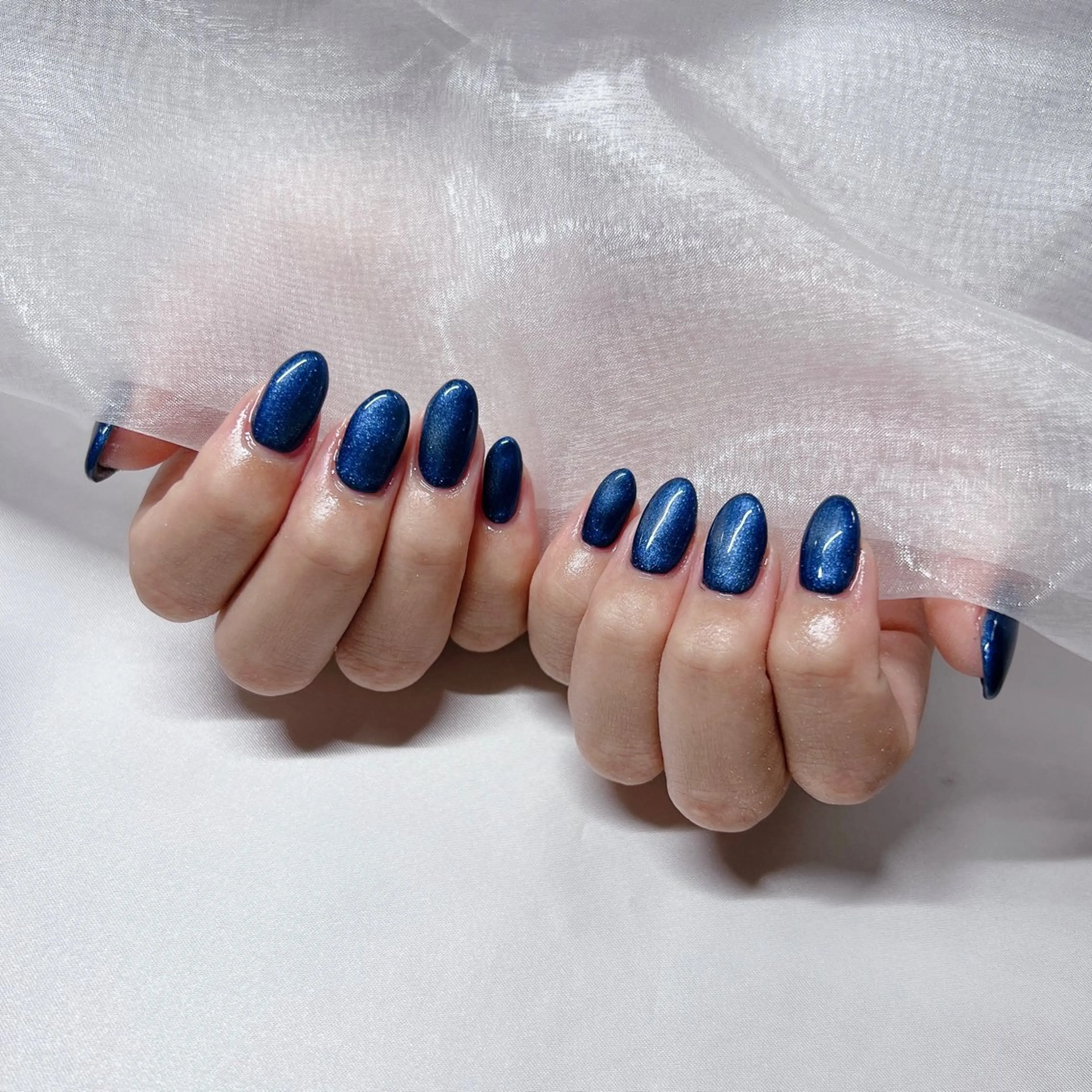 ネイル ジェルネイル 韓国ネイル マグネットネイル 持ち込み ニュアンスネイル ハンドネイル -nail salon-Reward所属・nail salon Rewardのネイルデザイン