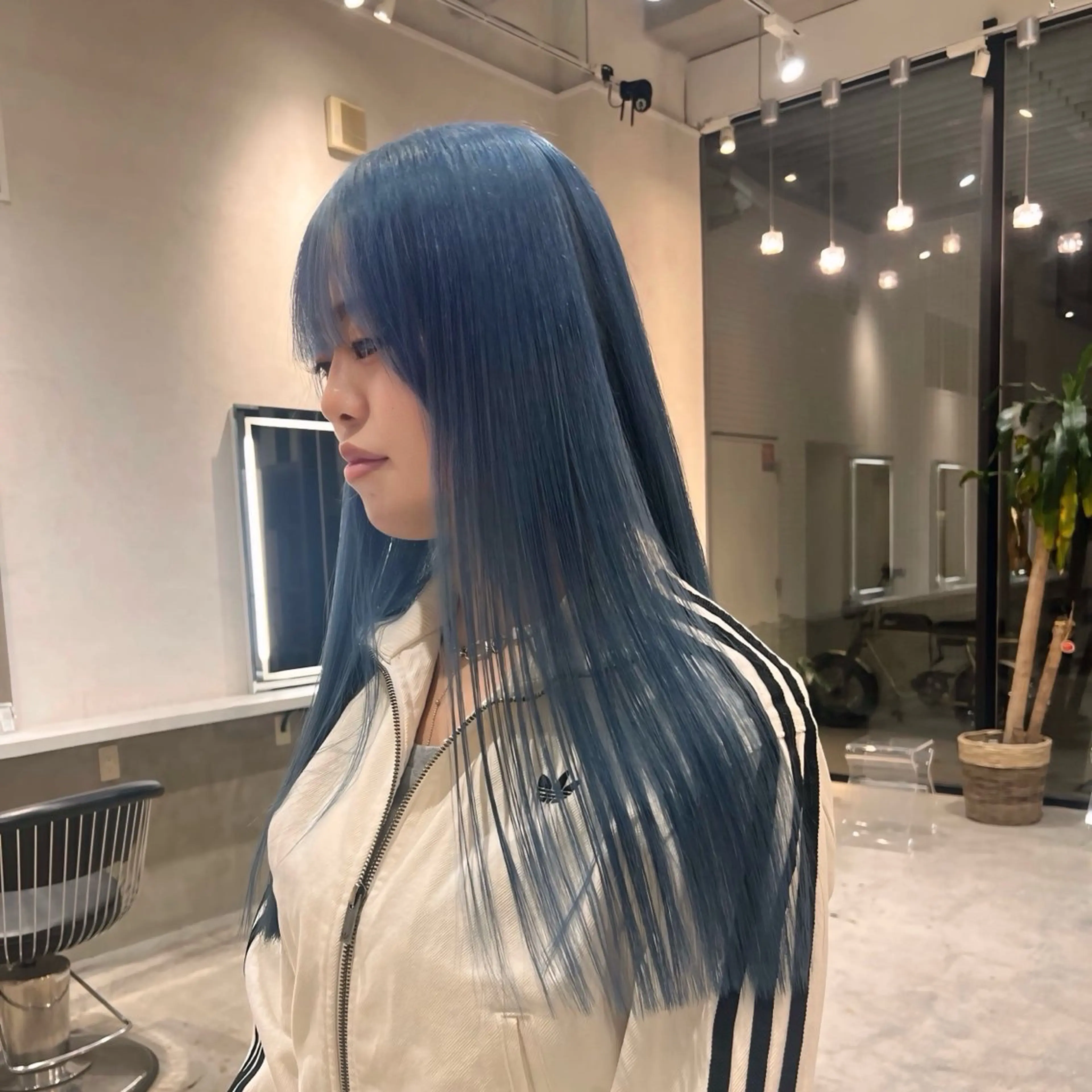 ロング ヘアカラー トリートメント 名古屋/落ちる黒 黒染め落としのヘアスタイル