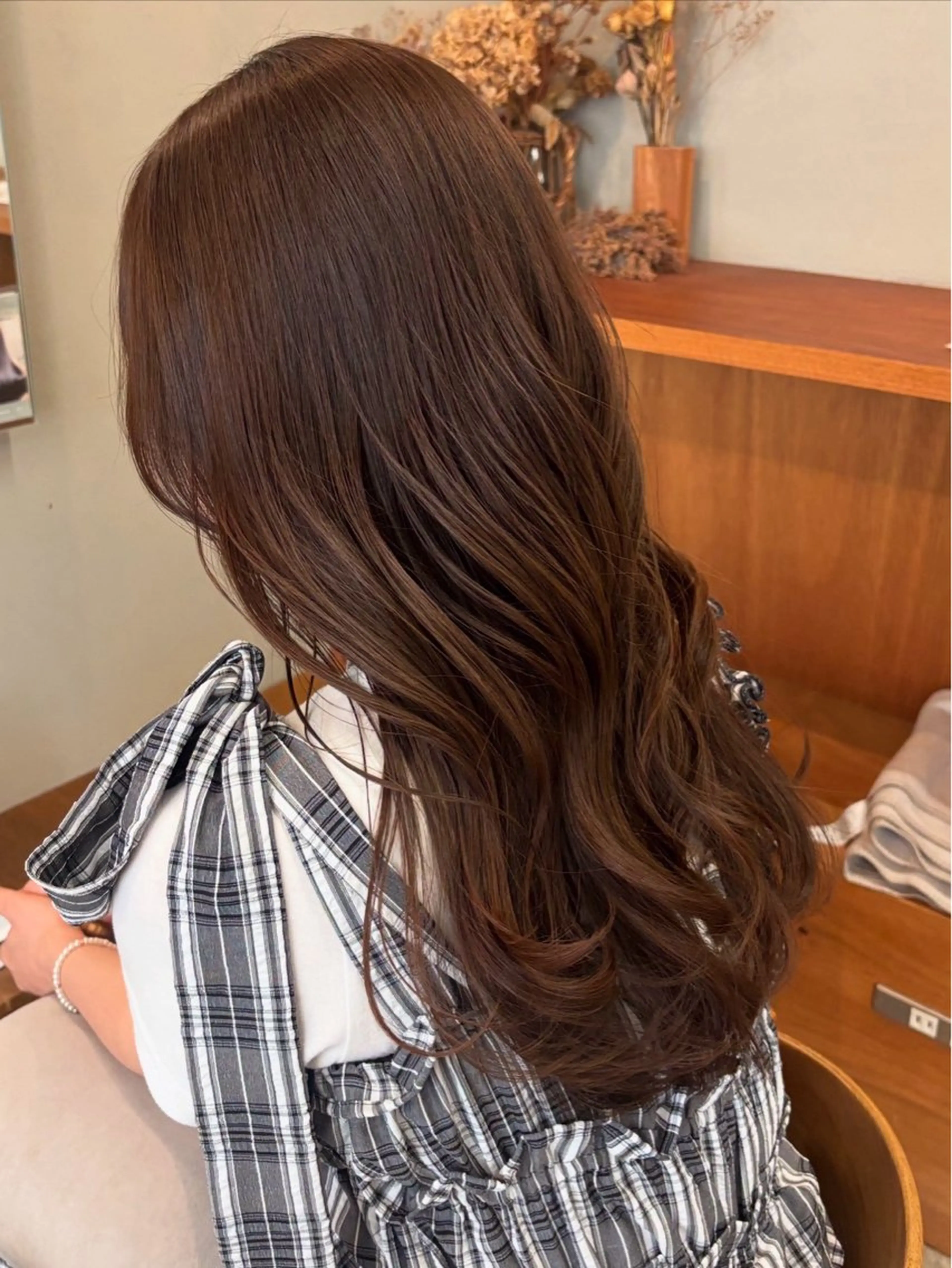 ロング カラー ヘアカラー 💐花屋併設💐 宮園　雛羽のヘアスタイル