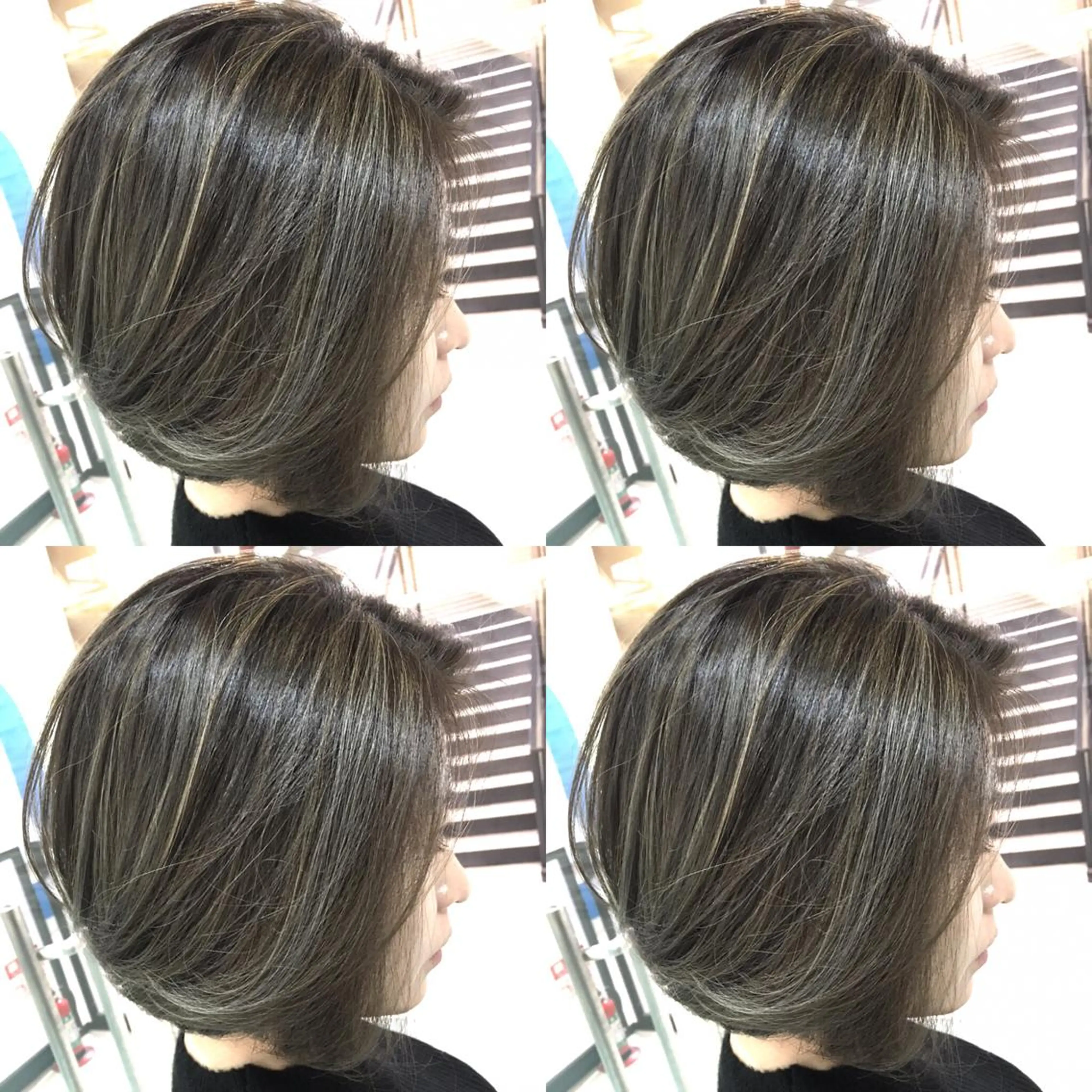 ショート カラー 井上 一平のヘアスタイル