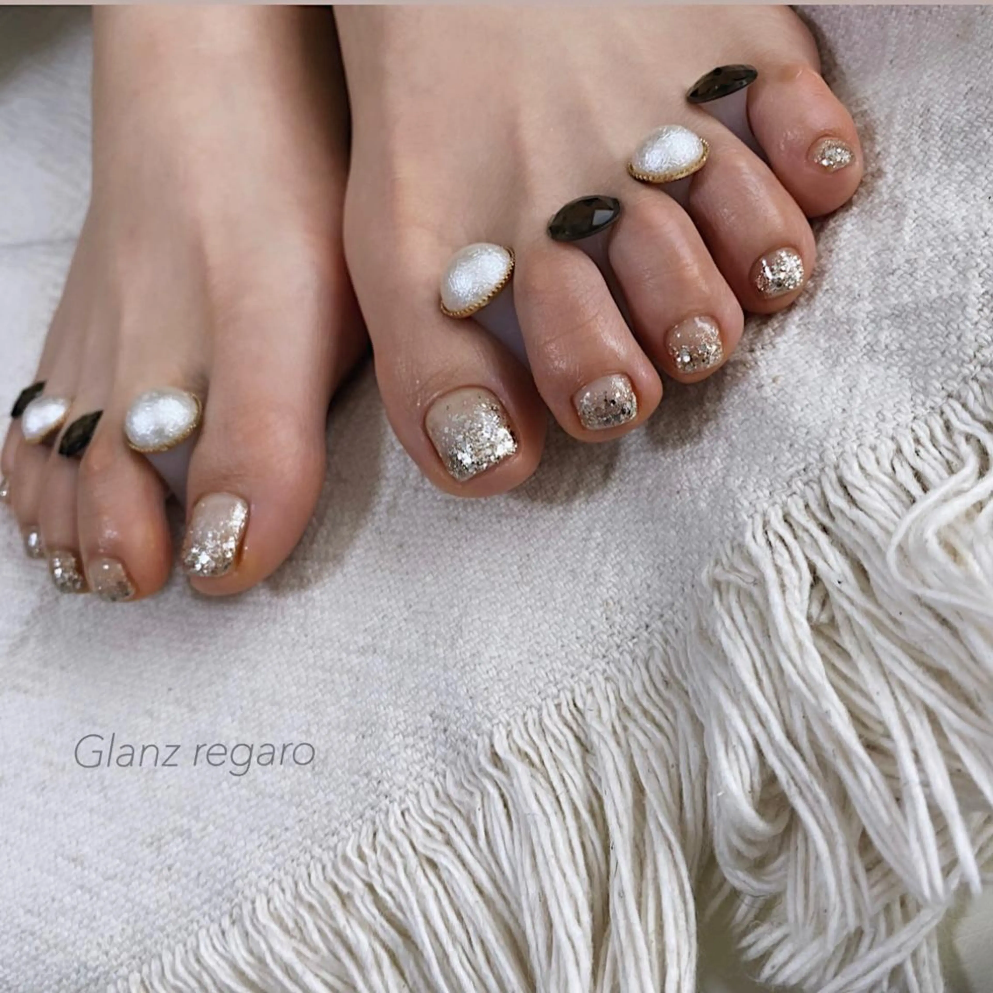 ネイル フットネイル ハンドネイル Glanz regaro所属・Glanz regaroのネイルデザイン