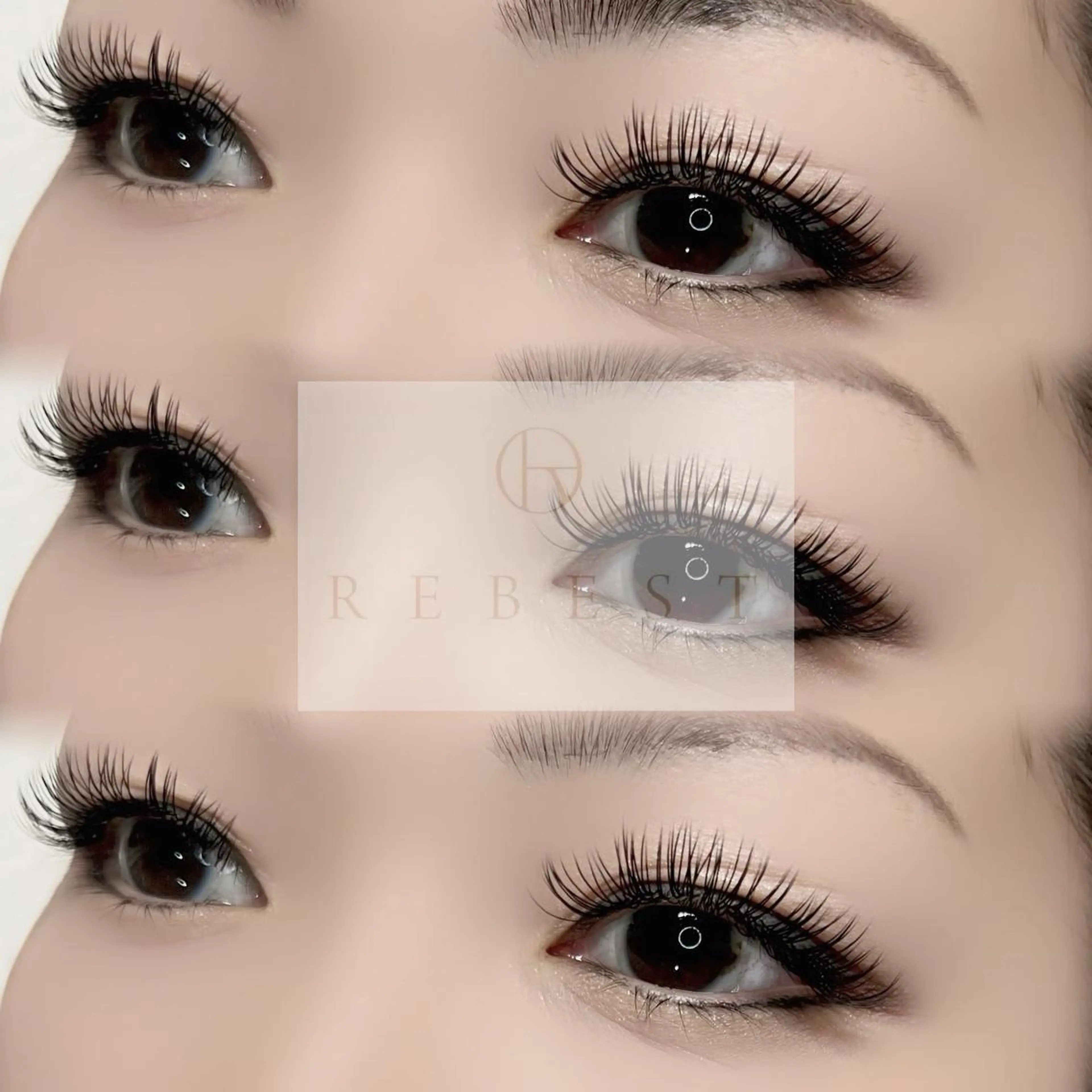 マツエク・マツパ REBEST 四條畷店のマツエク・マツパデザイン