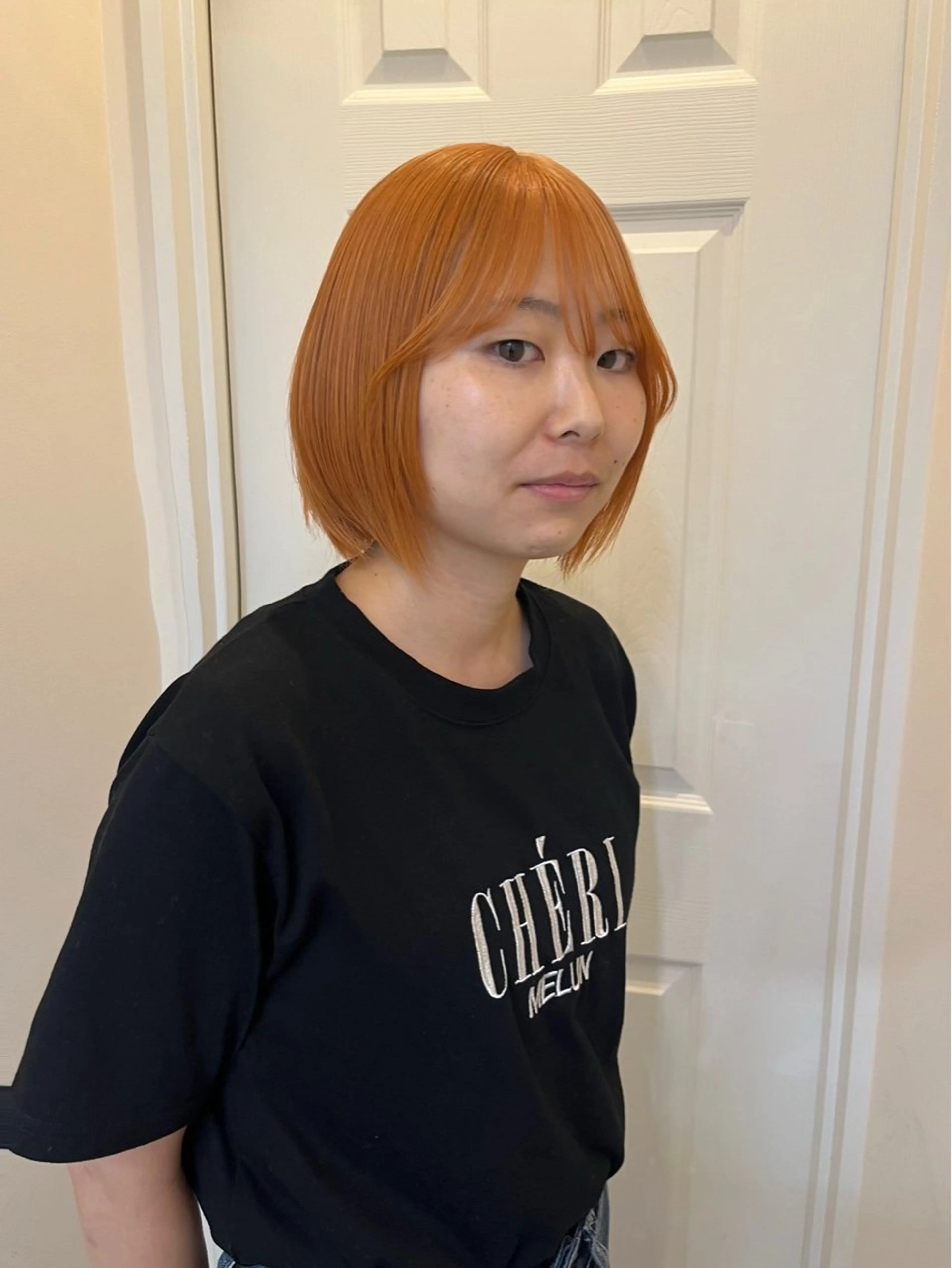 カラー yuka/ロング/ レイヤーカットモデルのヘアスタイル