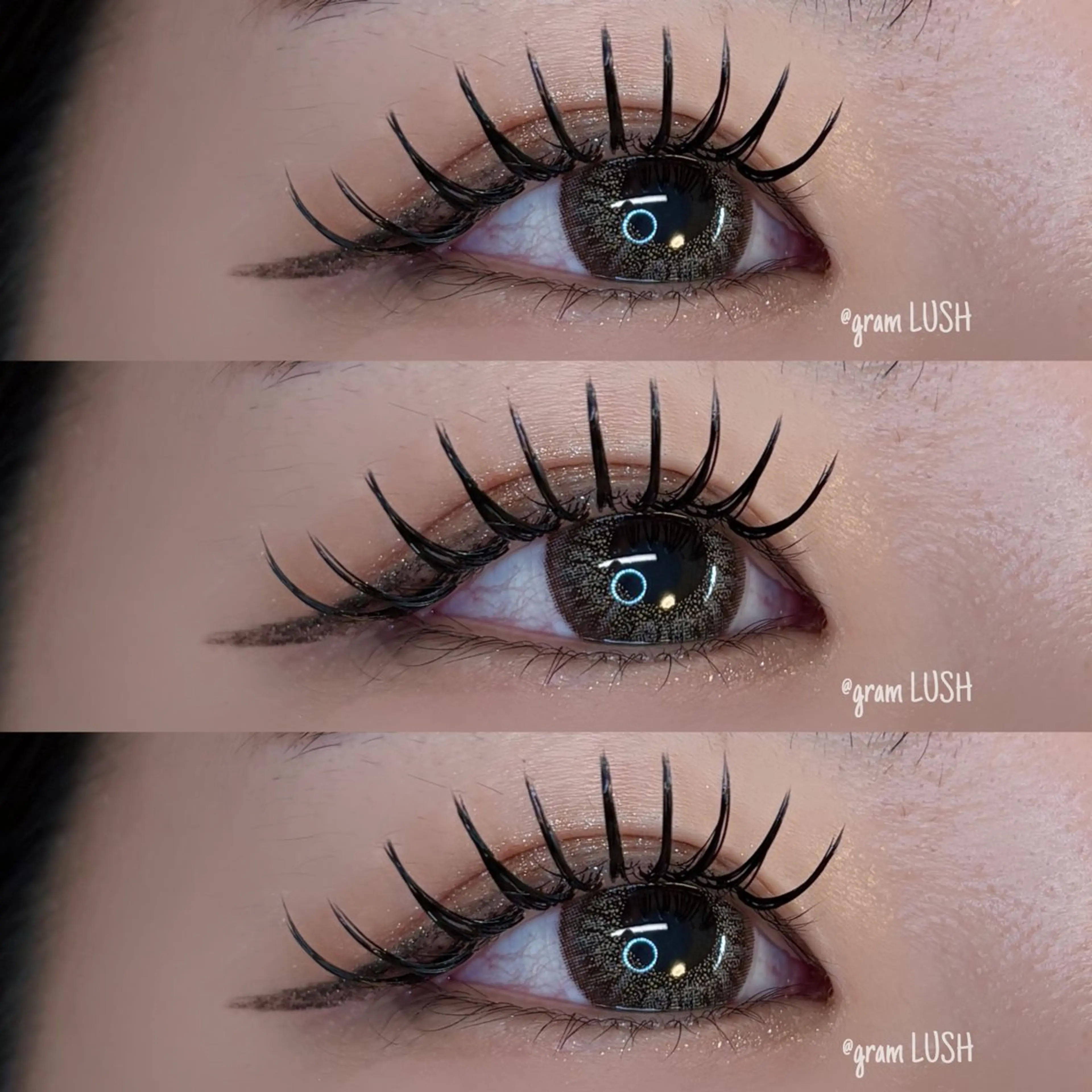 マツエク・マツパ バインドロック 束感まつ毛 gram LUSHのマツエク・マツパデザイン
