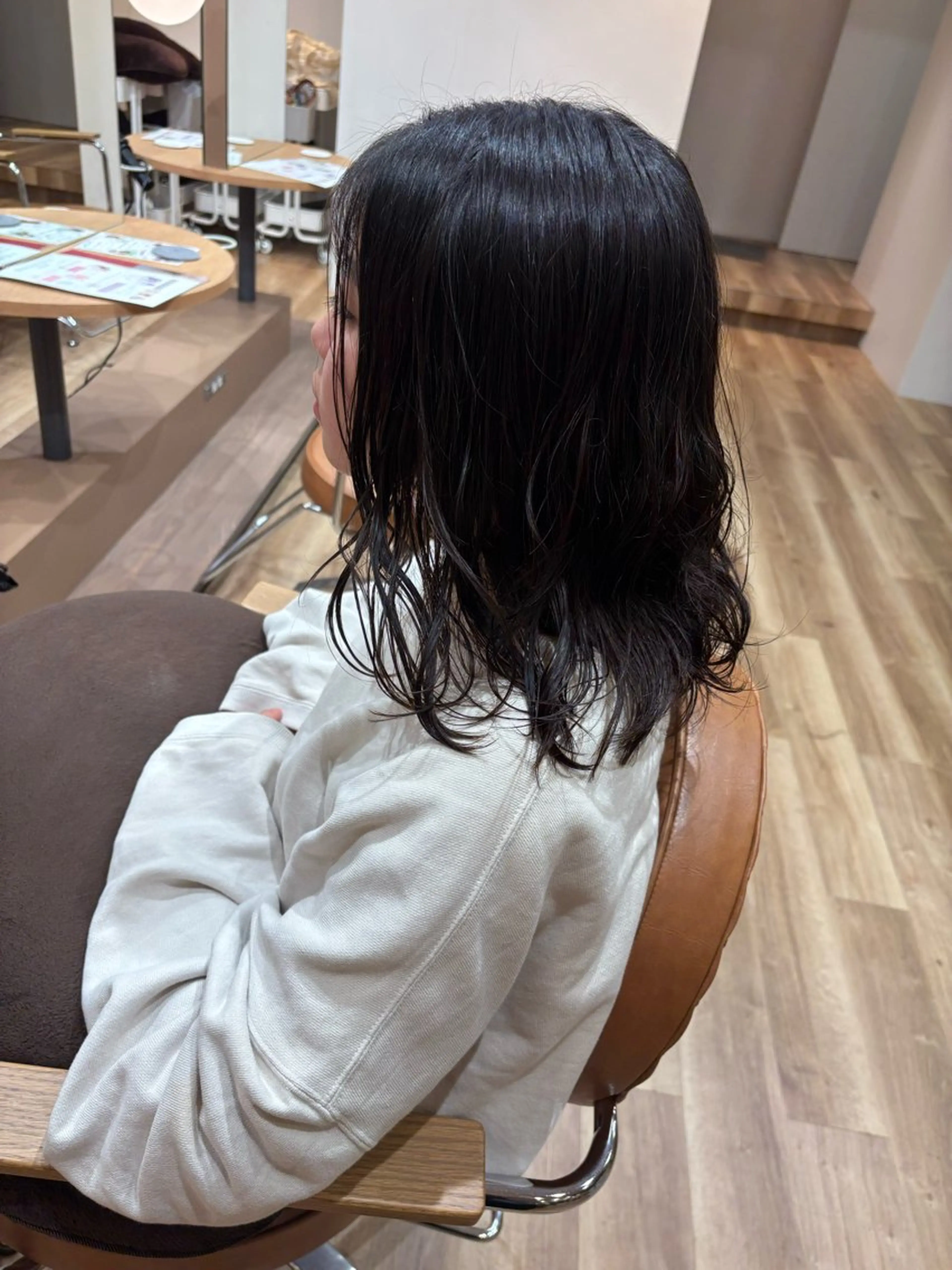 ミディアム 南 颯七のヘアスタイル