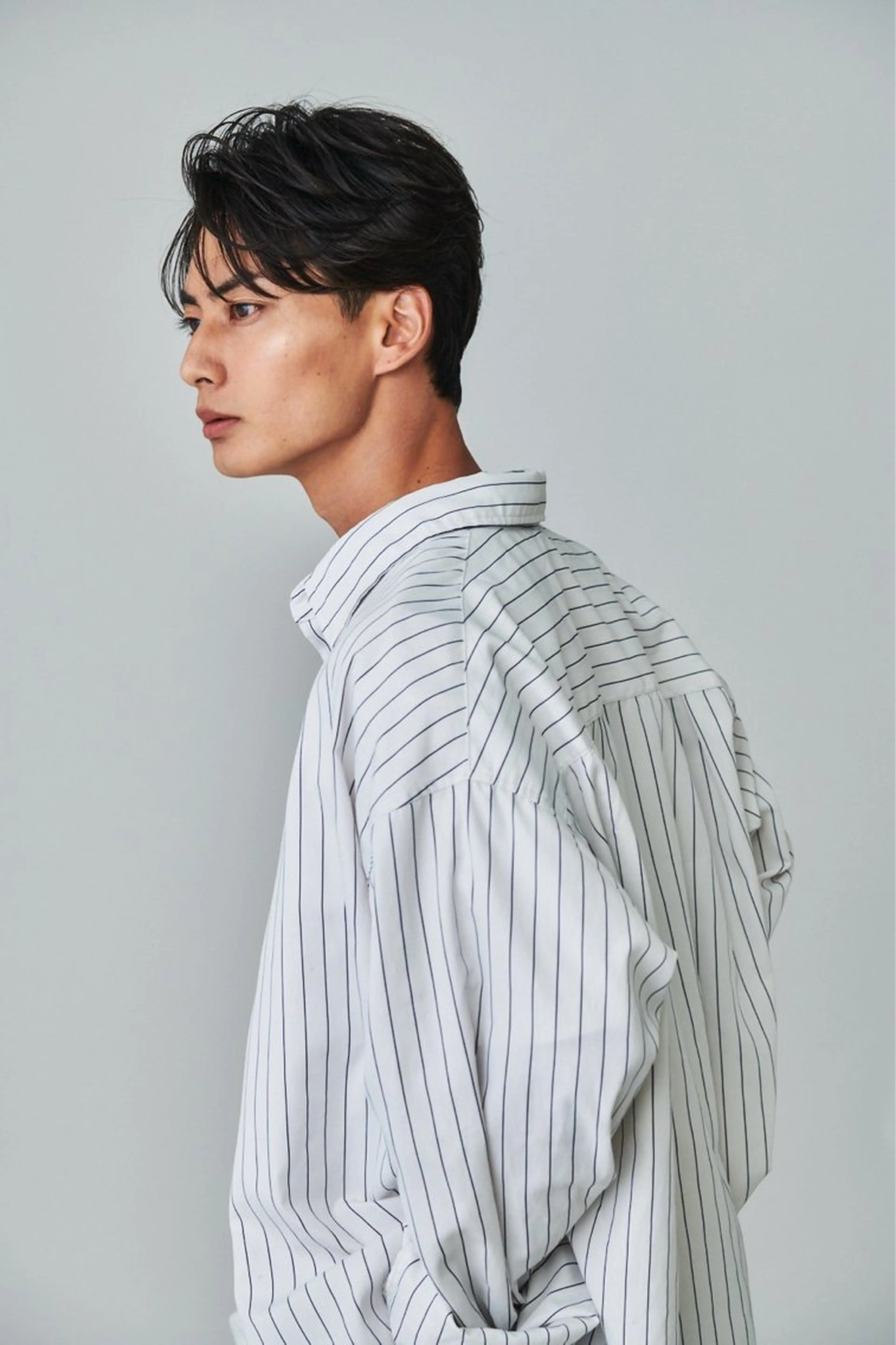 ショート パーマ 池袋センターパート No.1 裕大のヘアスタイル