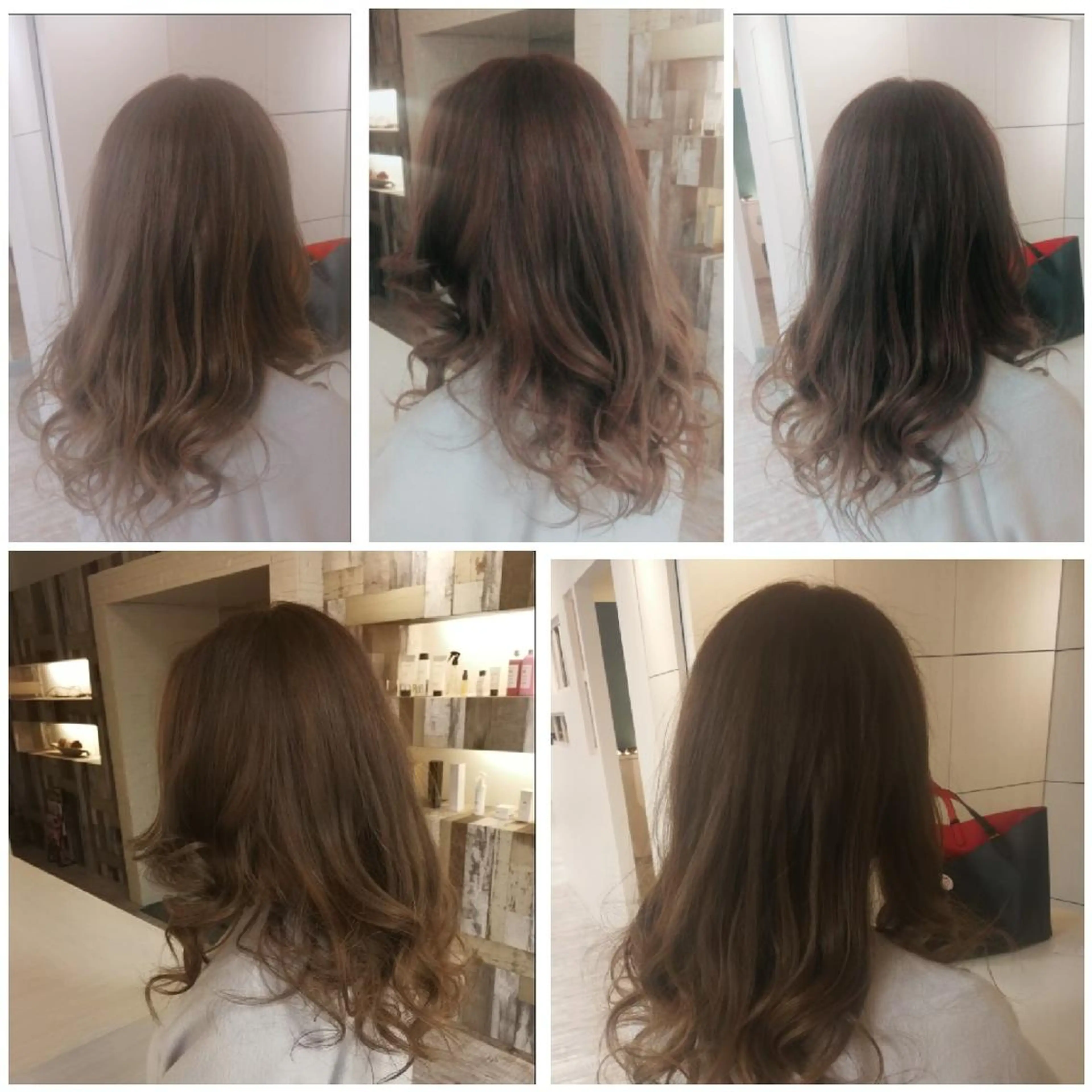 カラー 透明感カラー Aile所属・酸性ストレート／カラ ー/山下高明のヘアスタイル