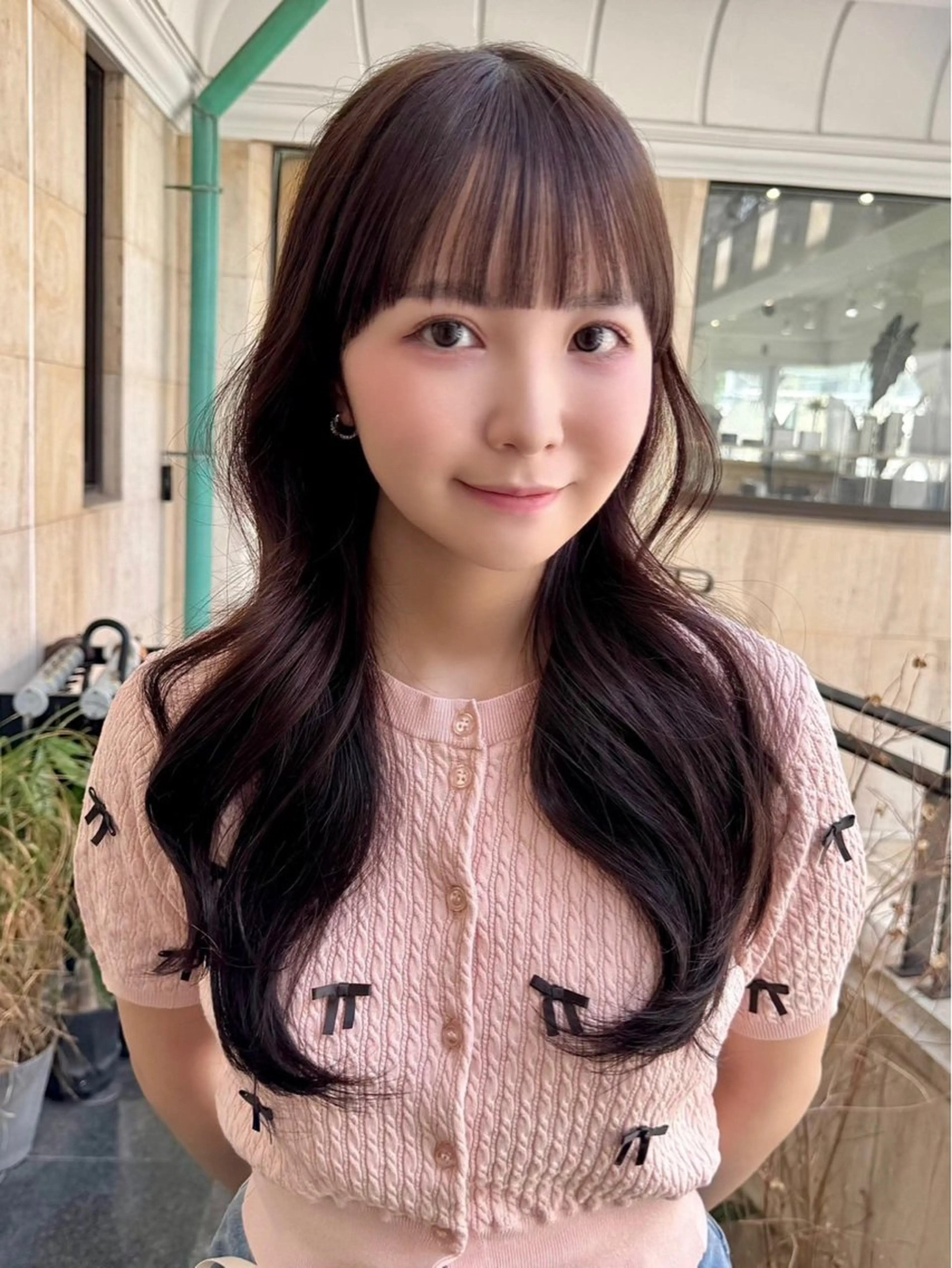 ロング ぷつっと/レイヤー MANAMI🪿🤍のヘアスタイル