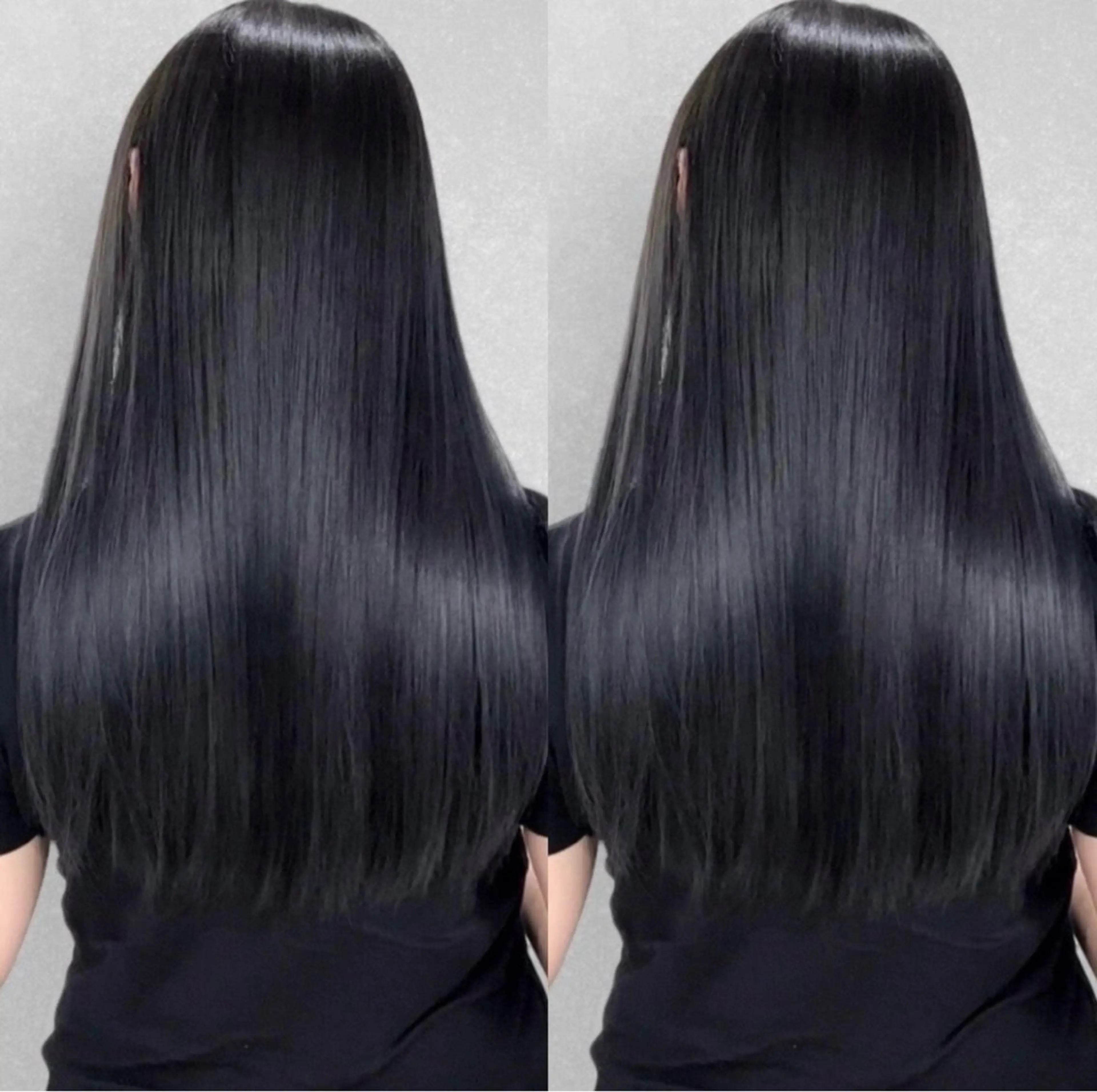 【圧倒的透明感💙寒色系カラー】ケアカラー＋2stepトリートメントの写真