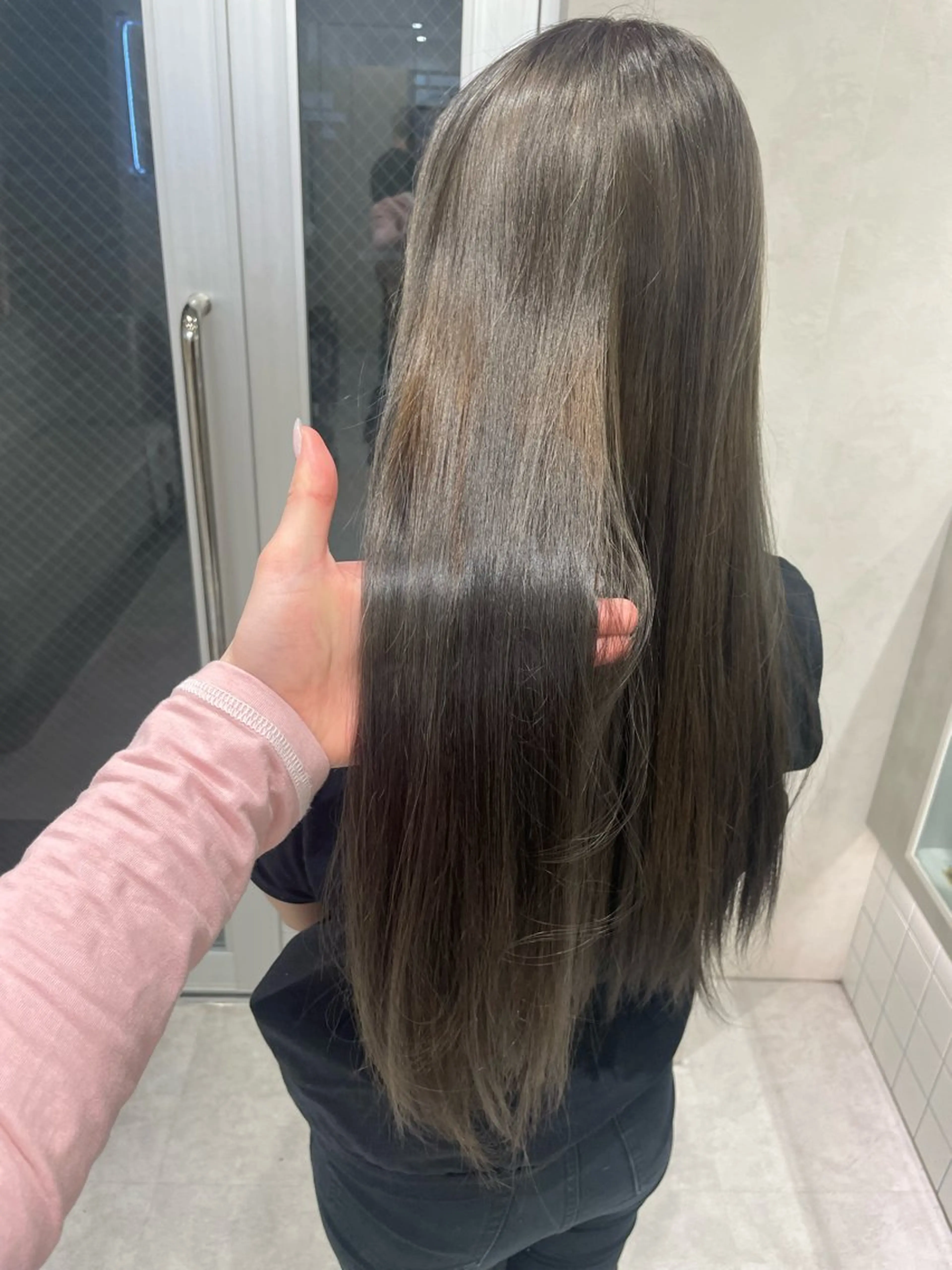 ロング 髪質改善サロン Aster 天神大名店 【アスター】所属・ワンホンヘア× ベージュ🤍ひな🤍のヘアスタイル