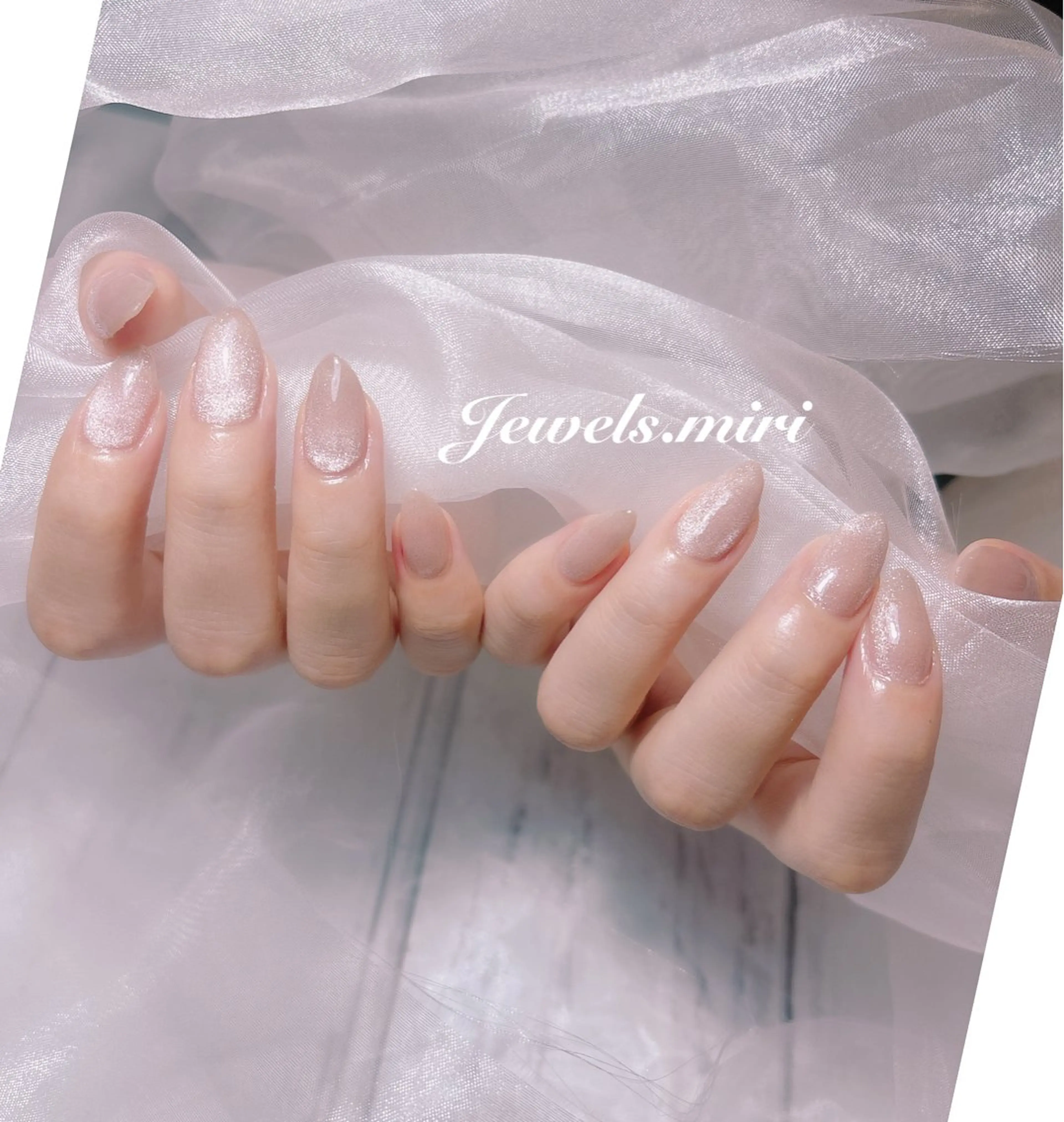 ネイル マグネットネイル Jewels nail lily 白楽所属・ネイルサロン Jewels Mのネイルデザイン