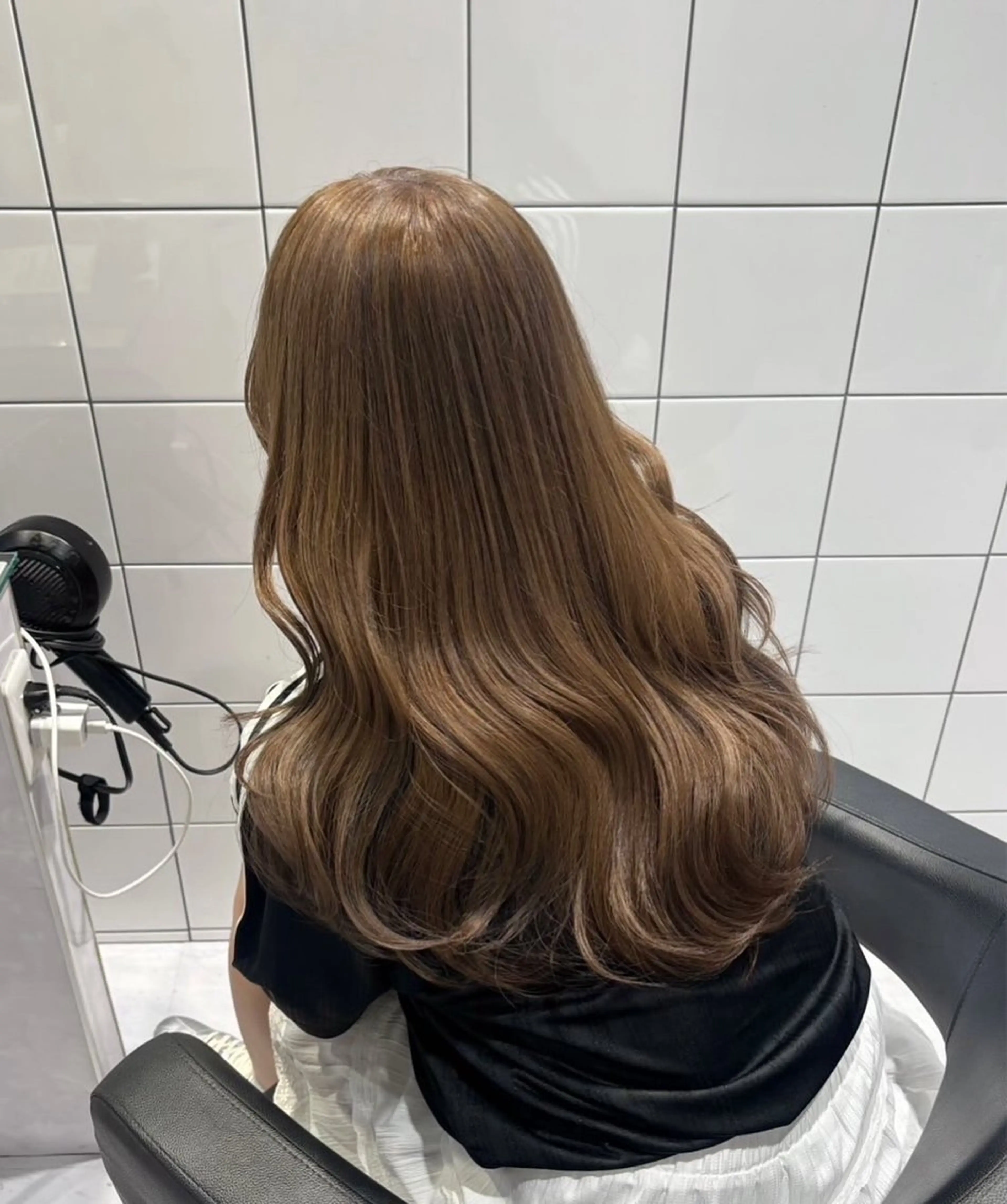 ロング カラー 韓国風透明感カラー‎ /yurinのヘアスタイル