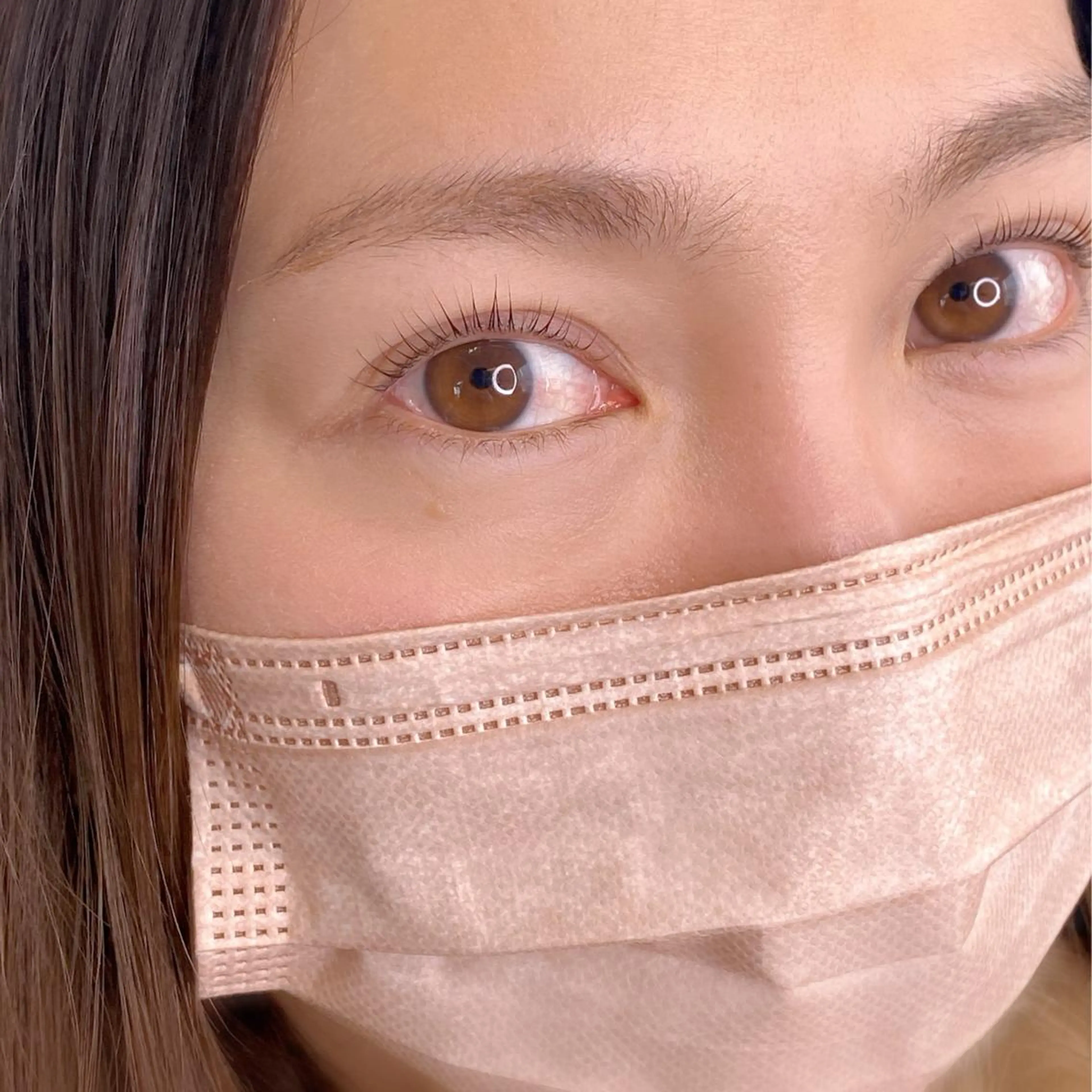 マツエク・マツパ ナチュラル パリジェンヌラッシュリフト まつげパーマ 下まつげエクステ 一重×まつ毛パーマ 井上 美祐希のマツエク・マツパデザイン