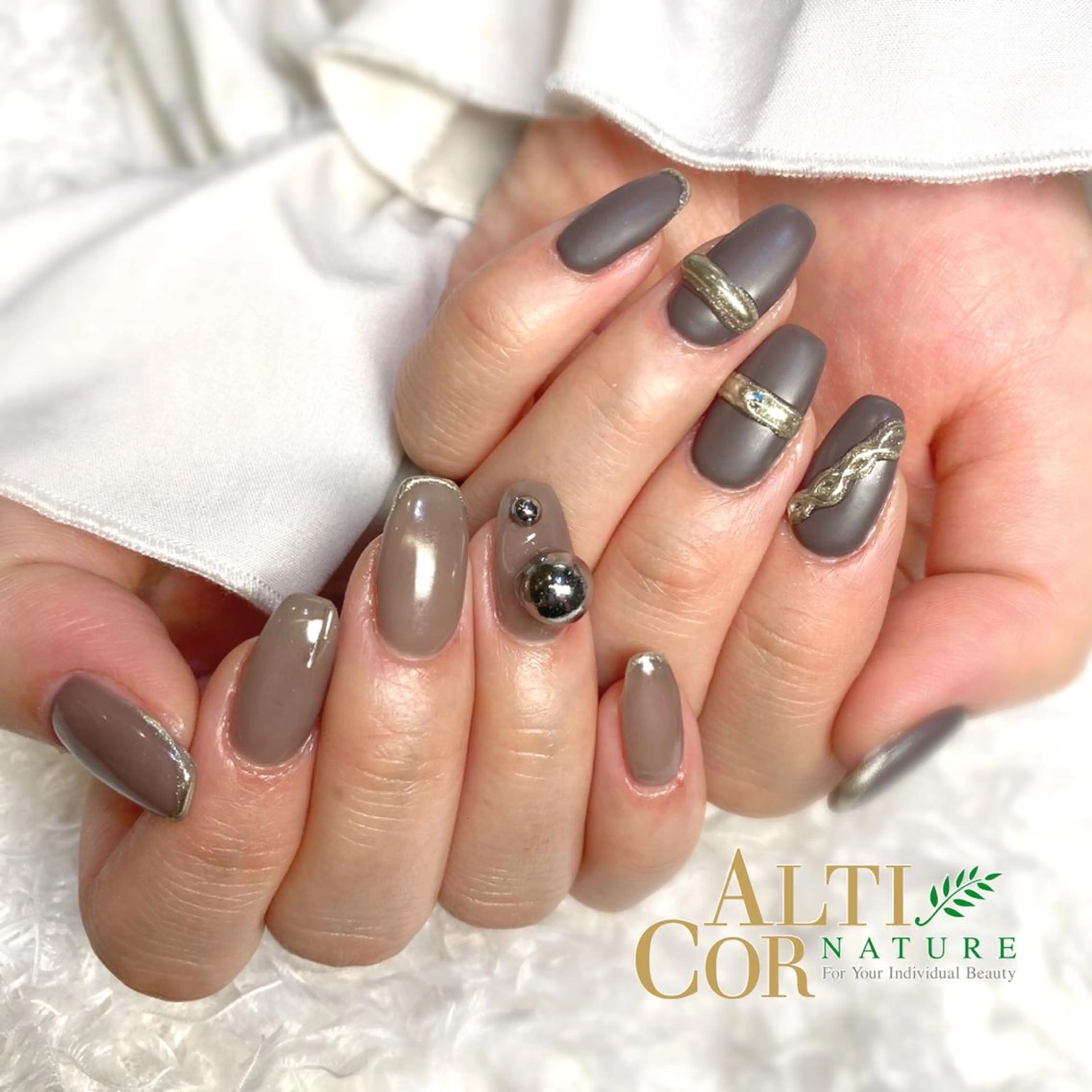 ネイル ハンドネイル ChezEspoir 佐藤のネイルデザイン