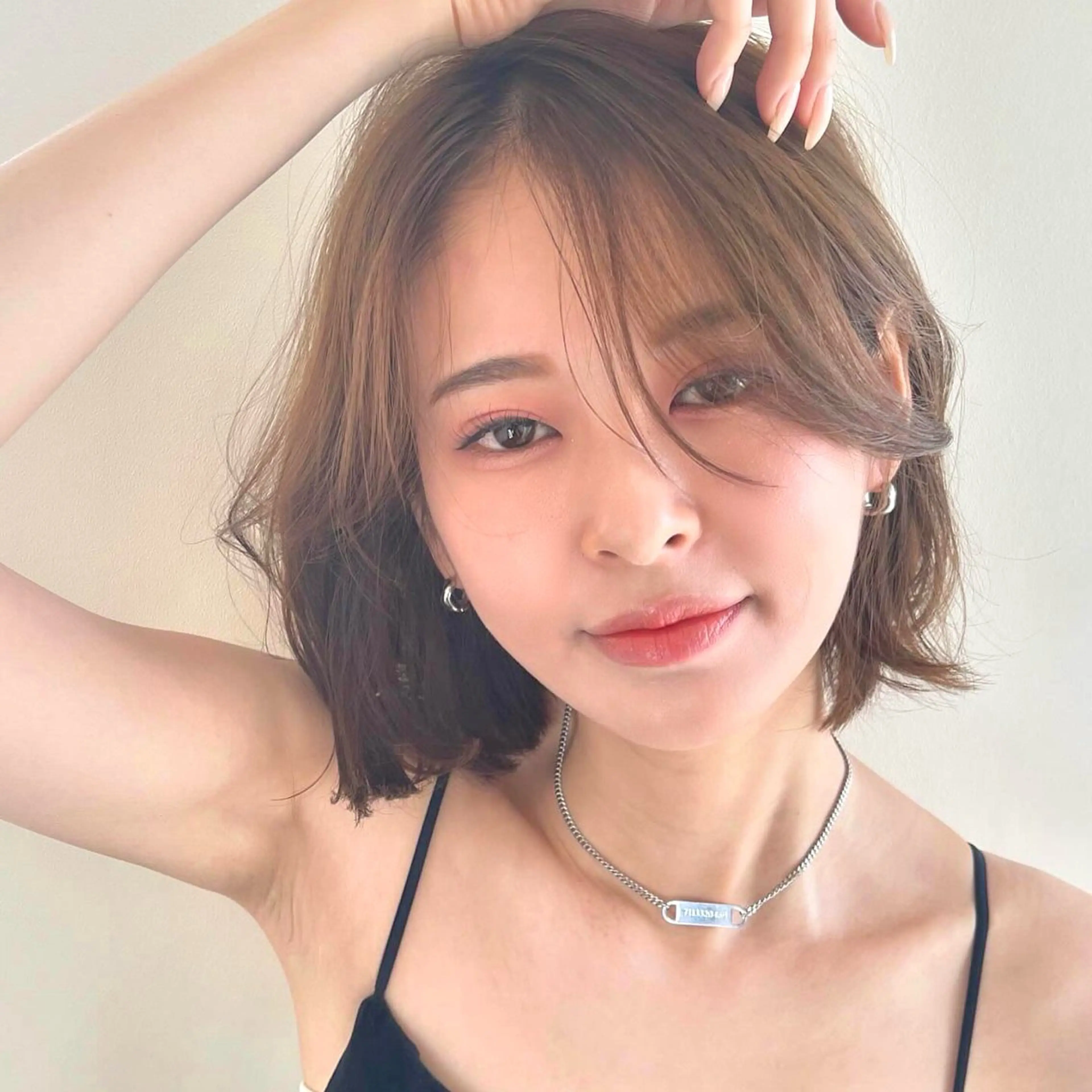 ミディアム ボブ 韓国風ヘア レイヤーカット カット ヘアカラー トリートメント ショート・ボブ特化 mahoのその他イメージ