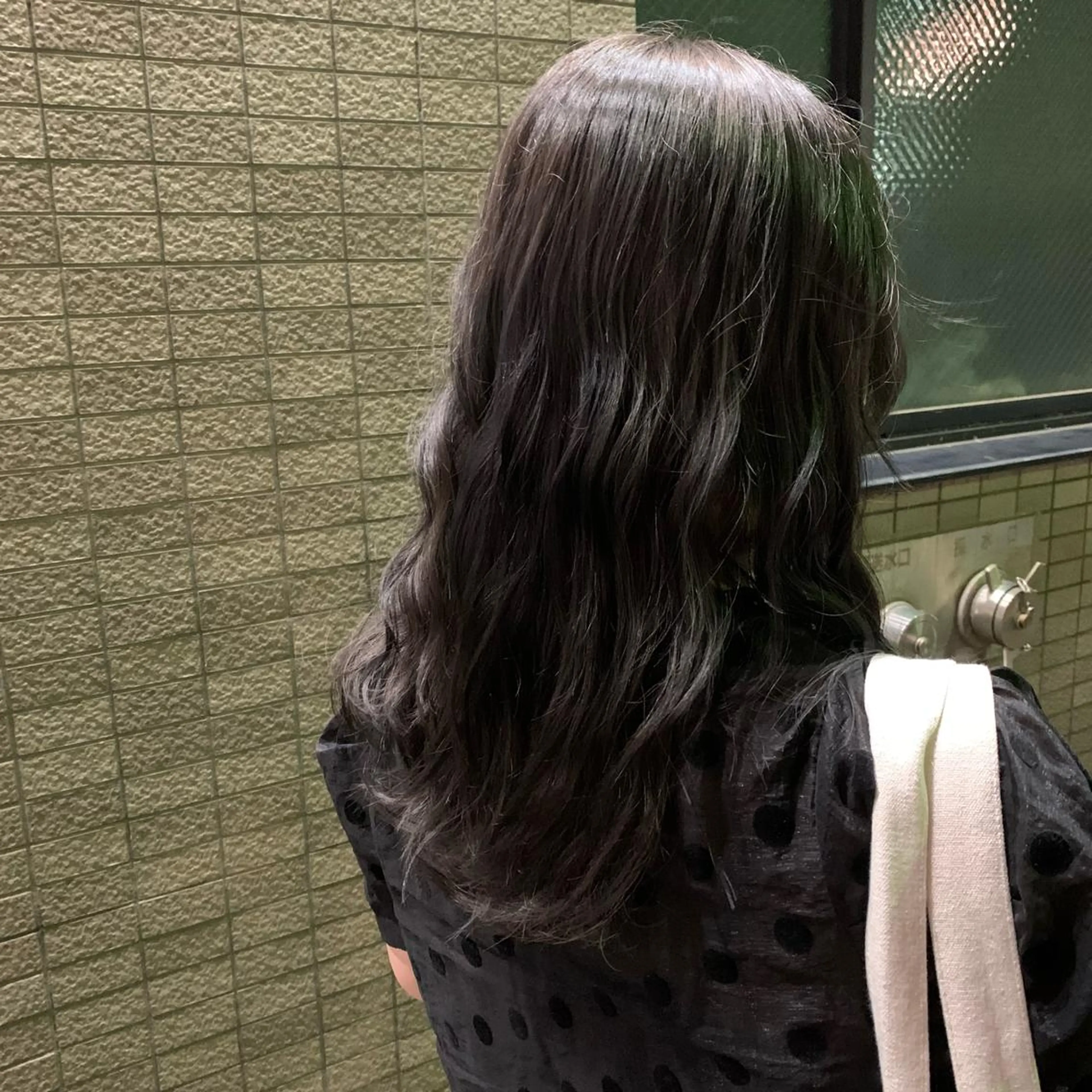 ロング カラー アッシュ 透明感カラー 髪質改善/似合わせ レイヤー/AYUMUのヘアスタイル