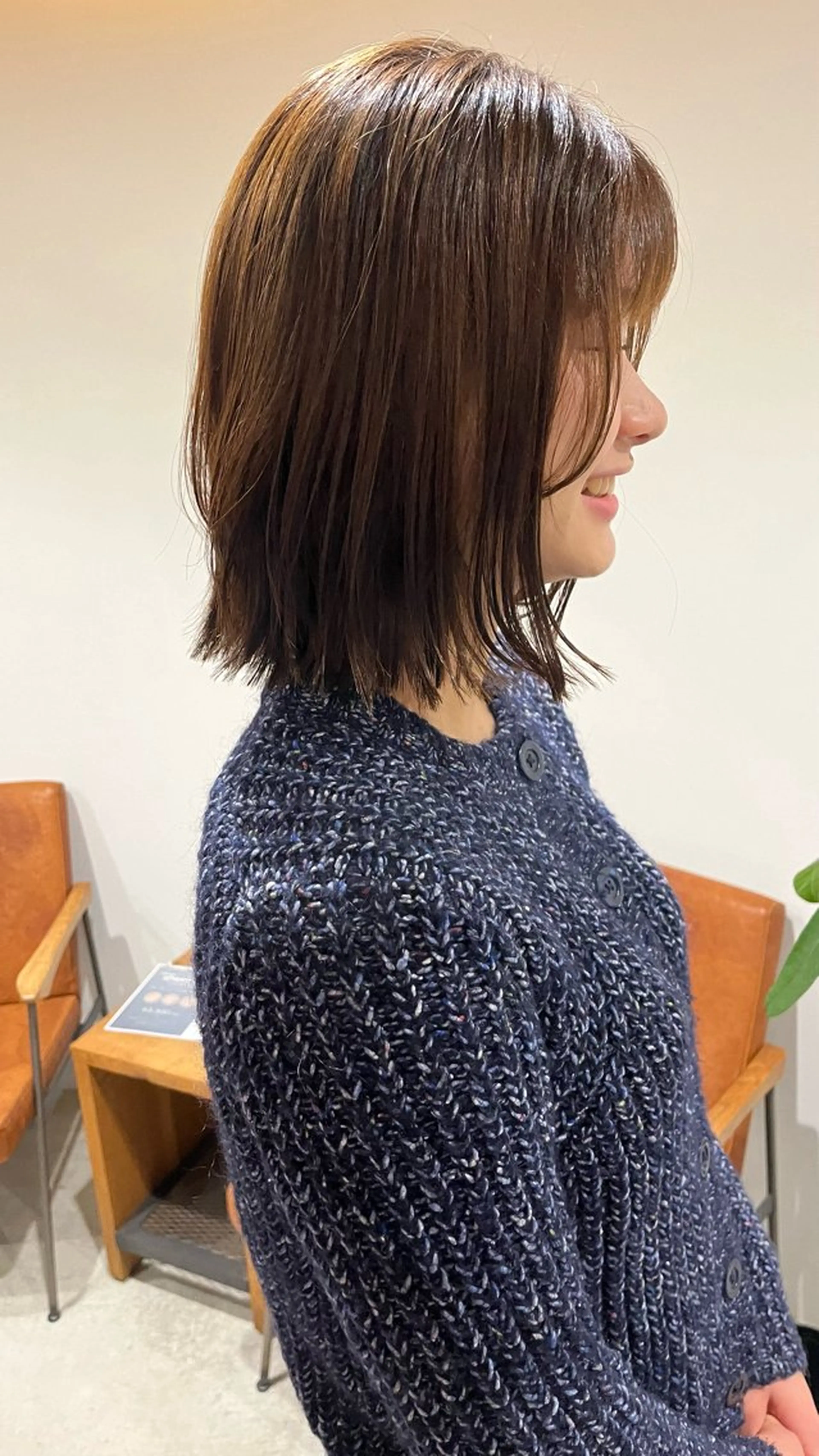 ミディアム 梅田美容室/カット /Maoのヘアスタイル