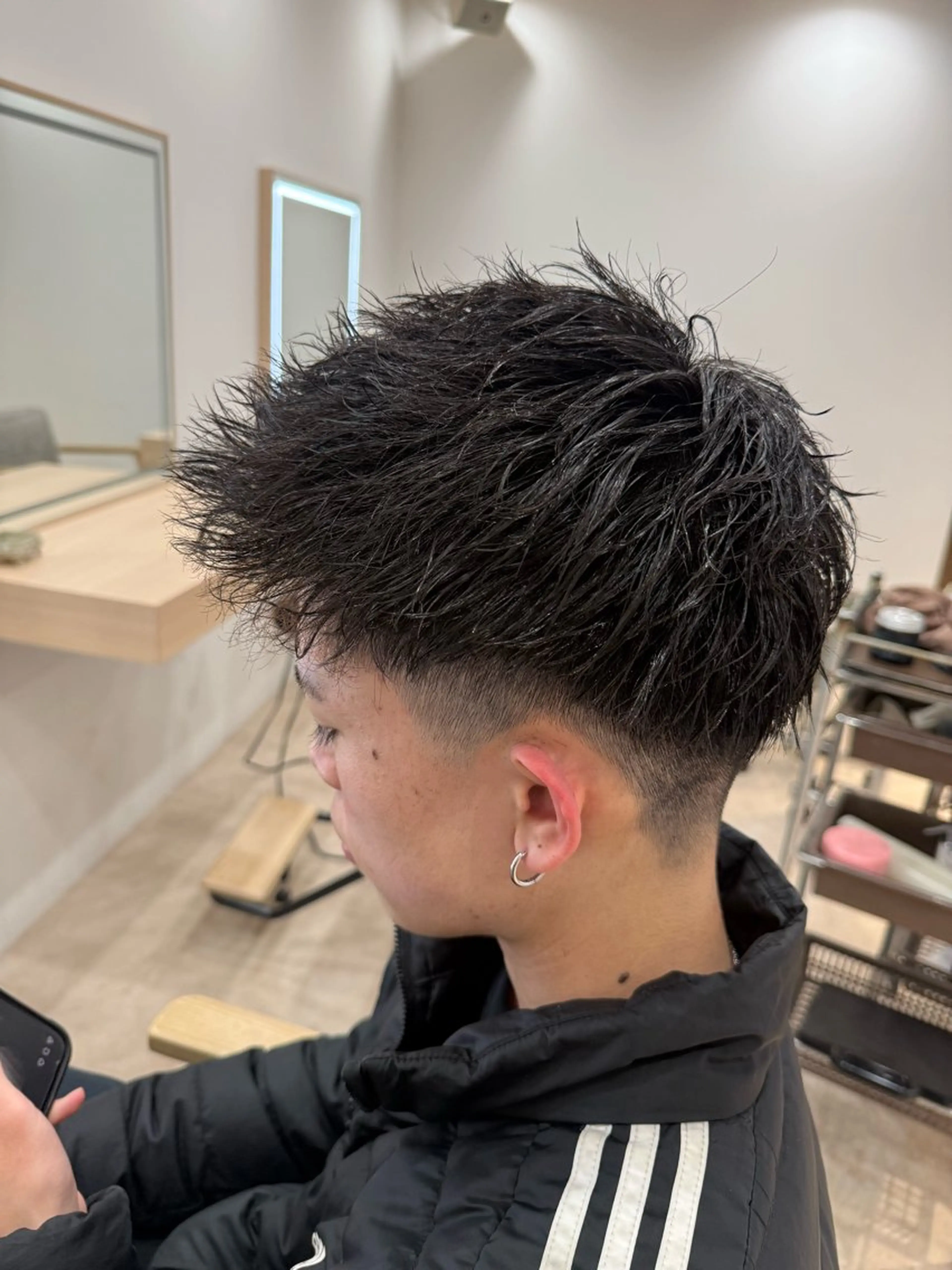メンズ カット little×esta 大名 【リトルエスタ】所属・littleesta 那月のヘアスタイル