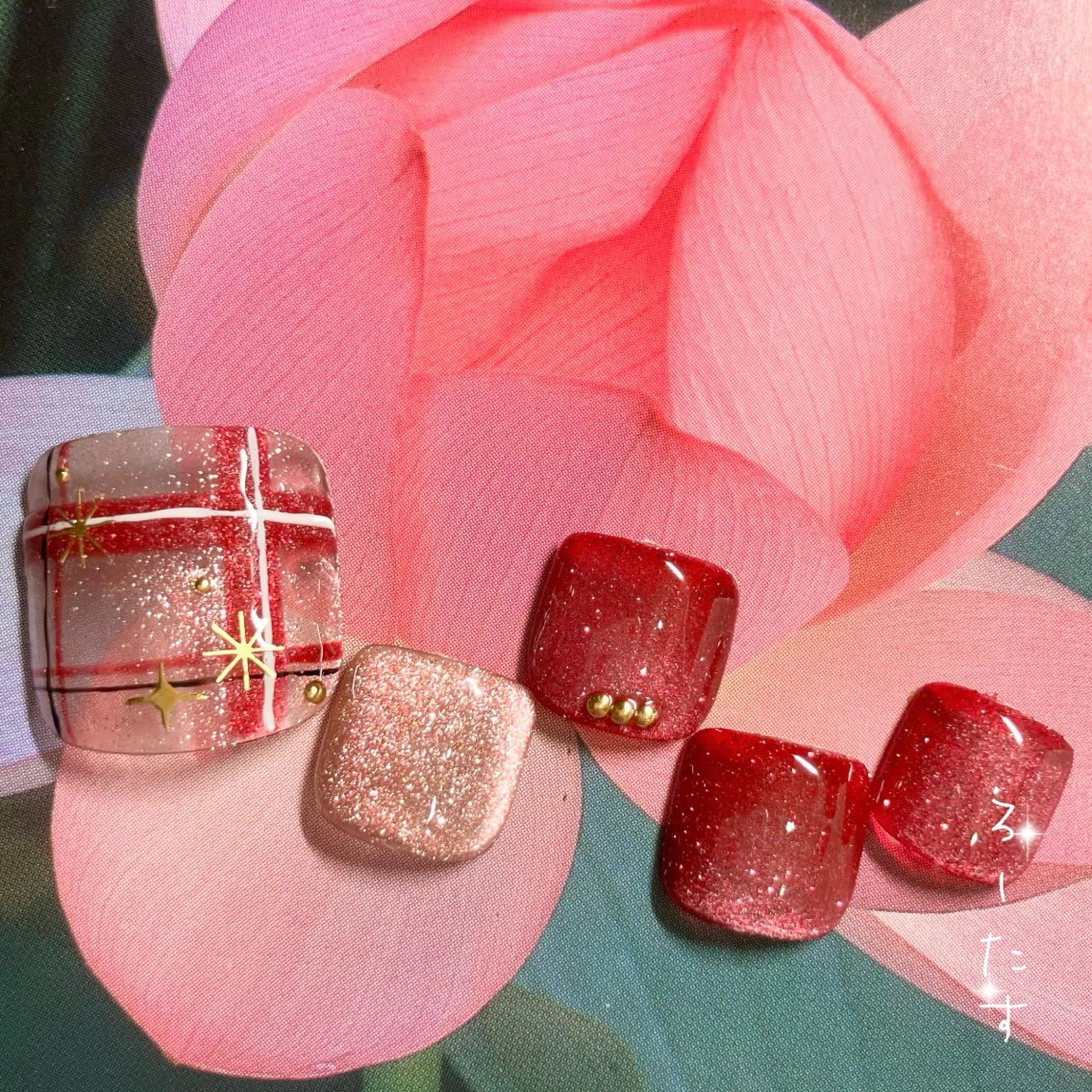 ネイル フットネイル ろーたす所属・マオジェル導入サロン ♡ろーたすのネイルデザイン