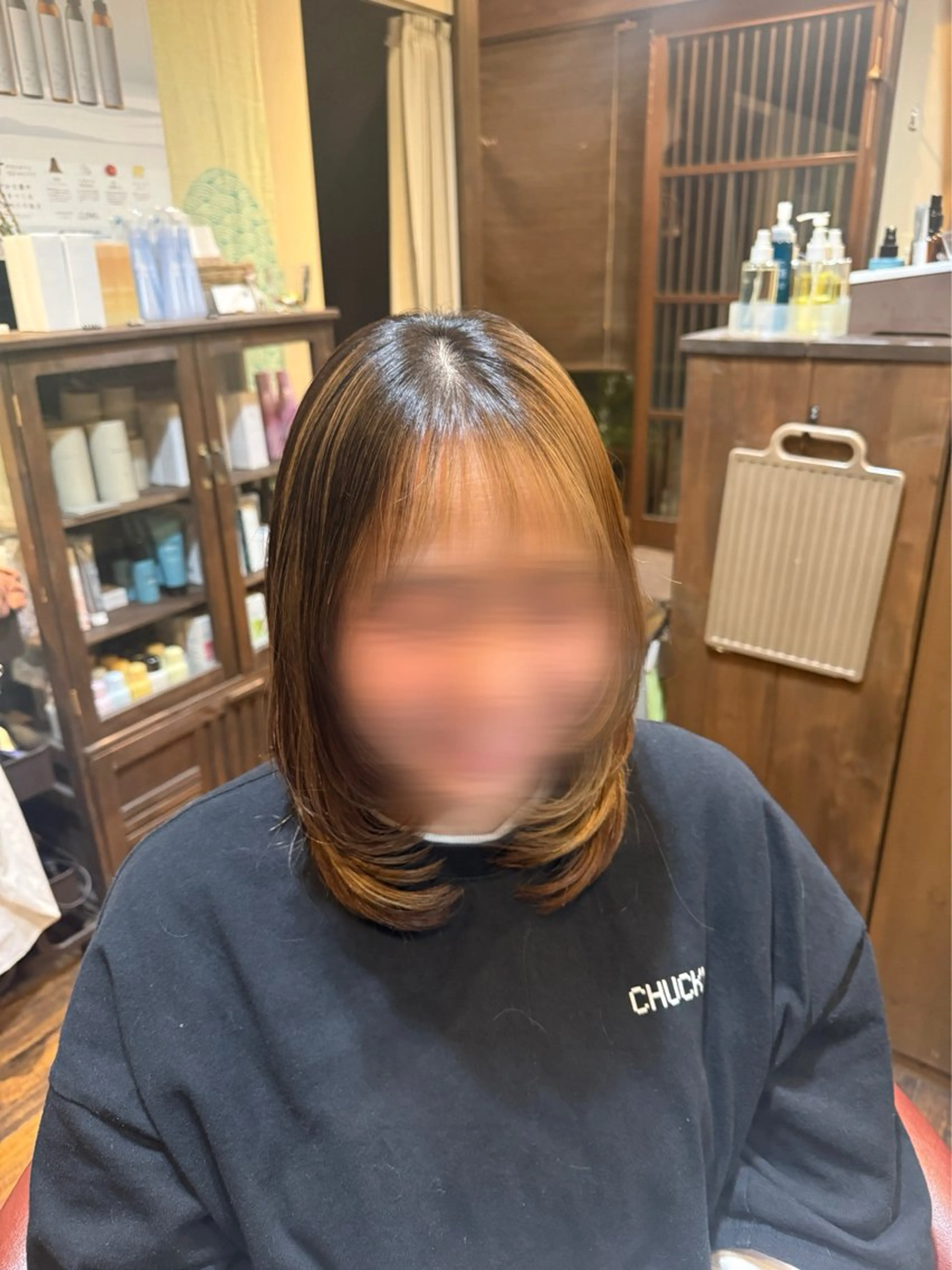 ミディアム レイヤーカット カット canamo所属・大原/和泉府中 /レイヤー/ショートのヘアスタイル