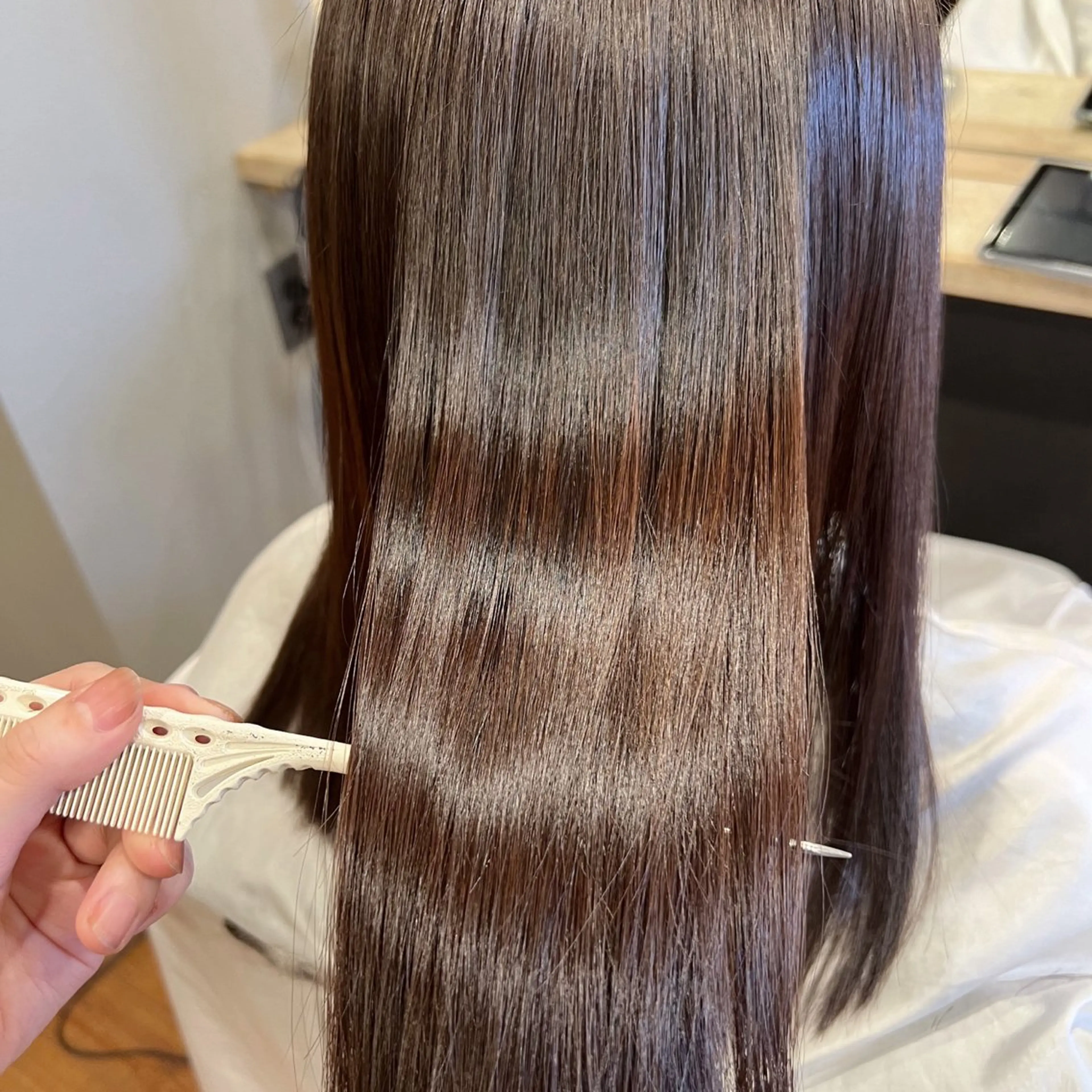 ロング カラー 筒井 璃音のヘアスタイル