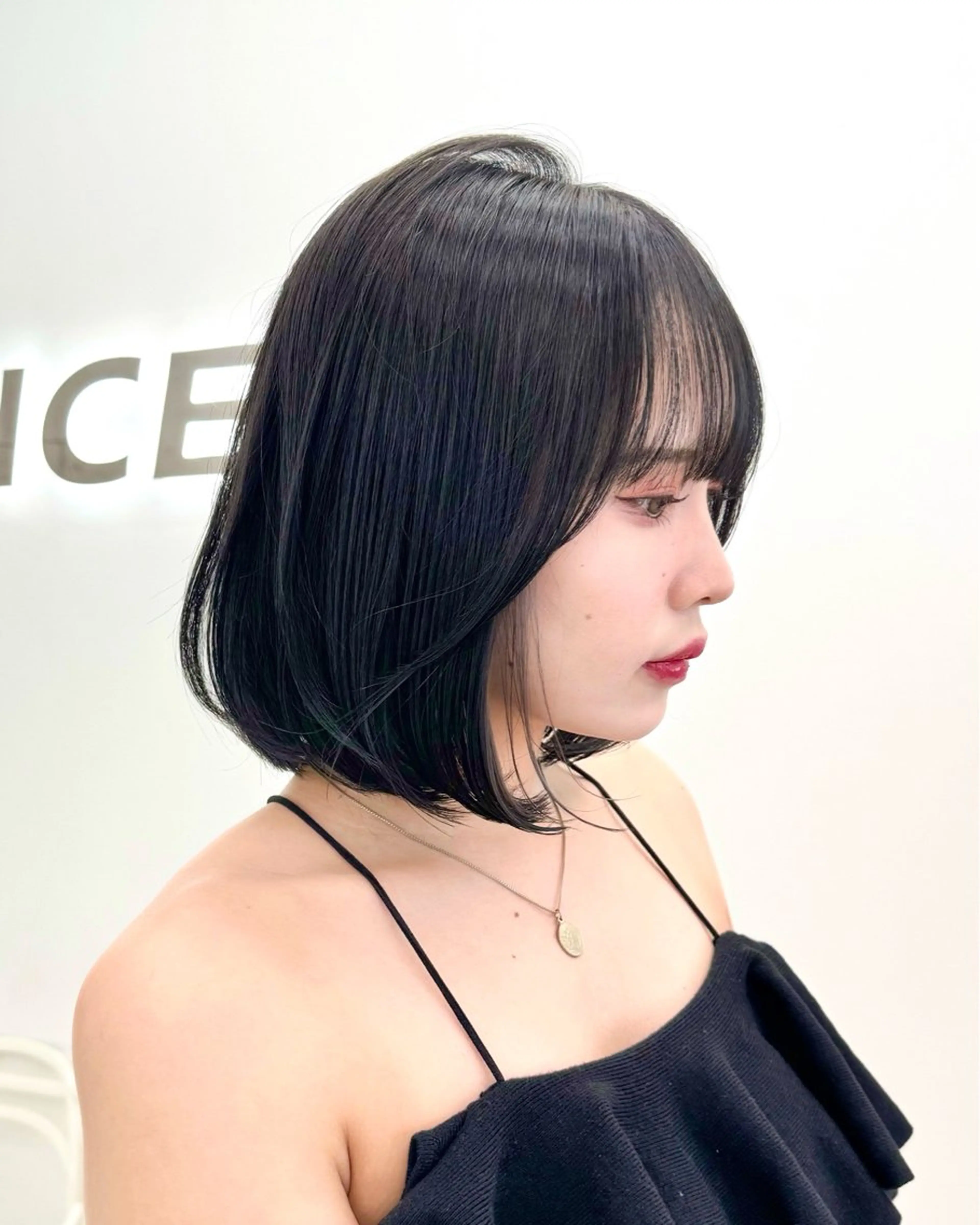 ショート カラー ヘアアレンジ カット ヘアカラー トリートメント ヘッドスパ ヘアセット ‎🤍韓国ボブ/ 縮毛矯正🪽‪ひかりのヘアスタイル