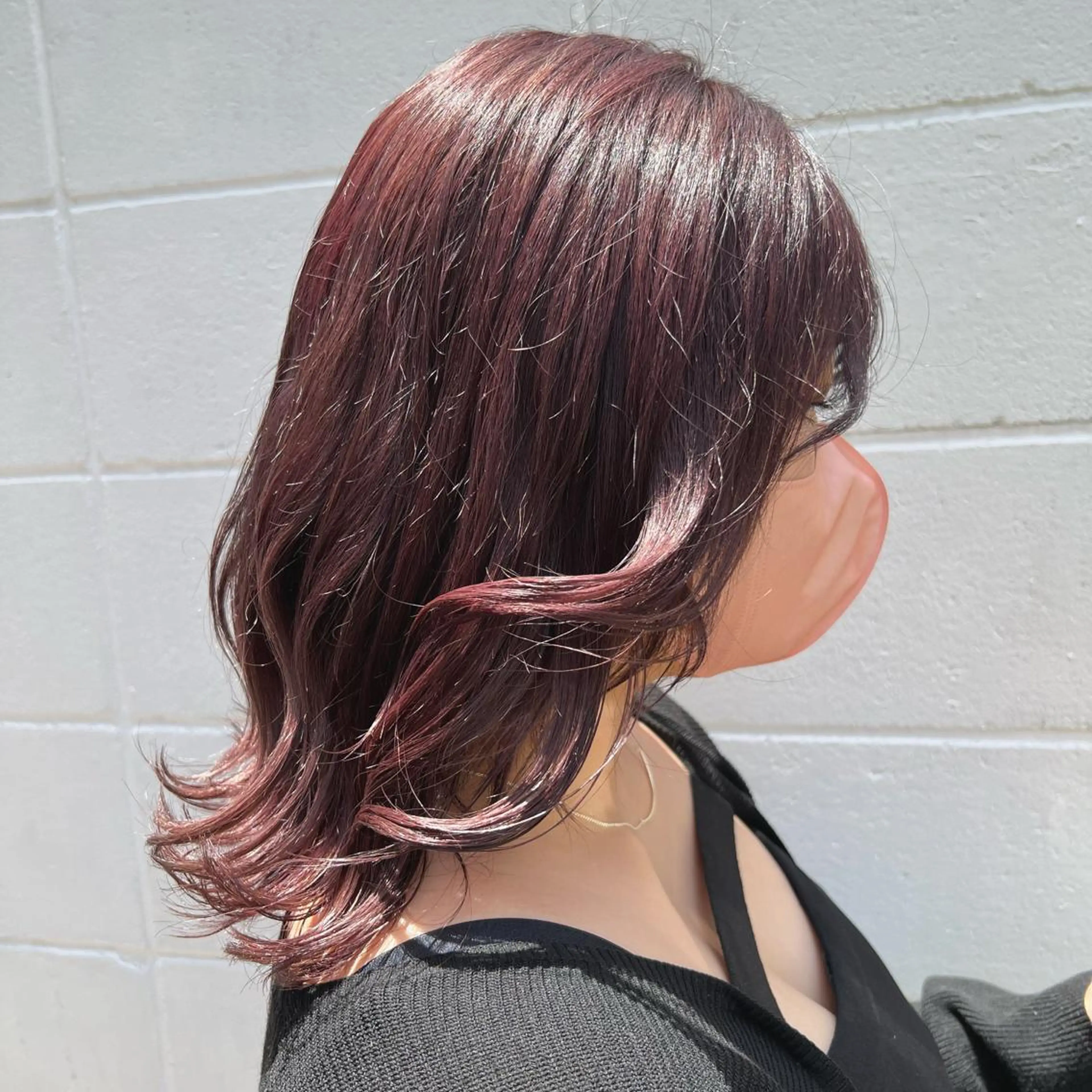 ミディアム インナーカラー♡ Nanakoのヘアスタイル