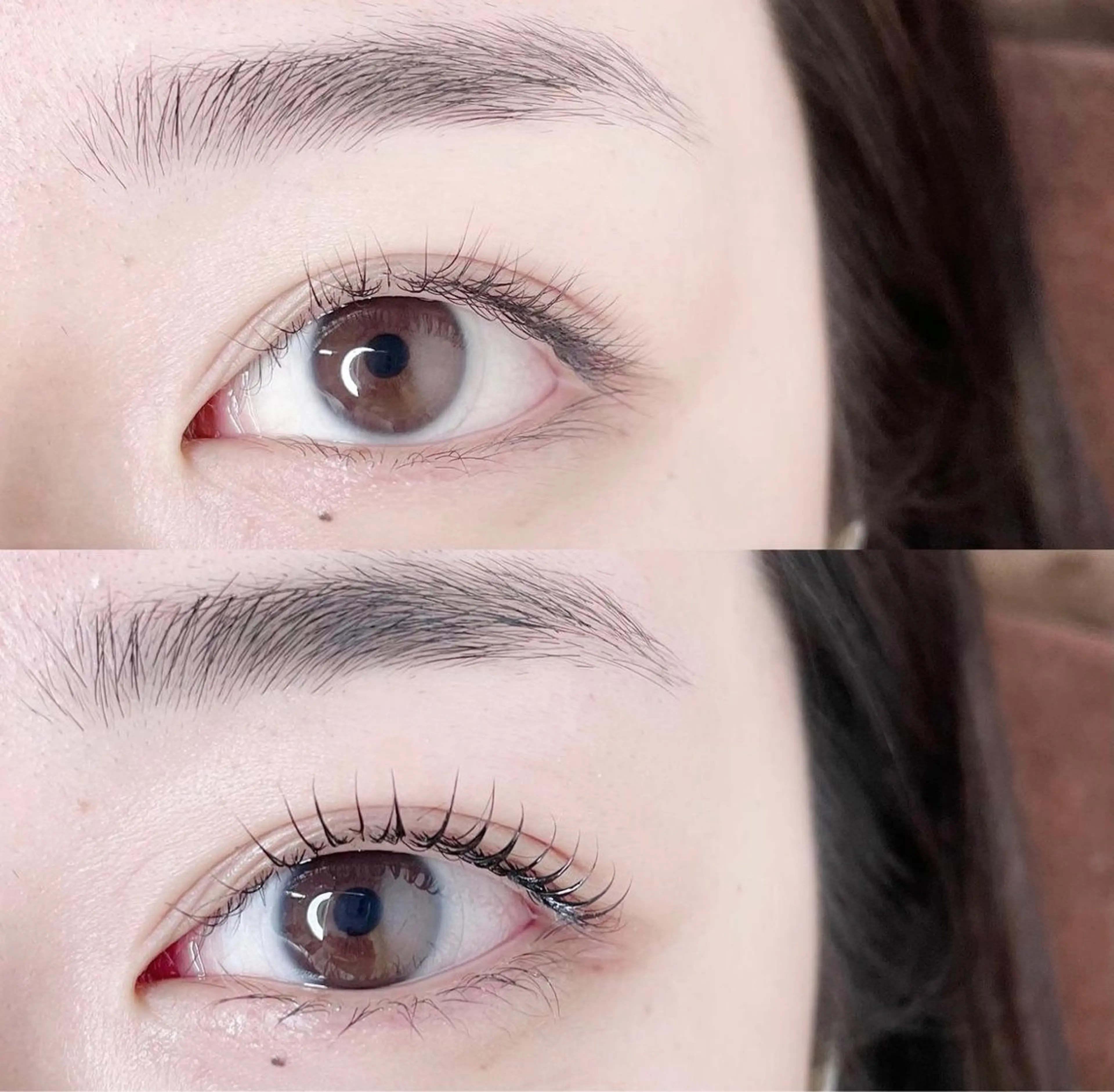 マツエク・マツパ 一重×まつ毛パーマ BRIDGE所属・透明感カラー/パーマ hitomiのヘアスタイル