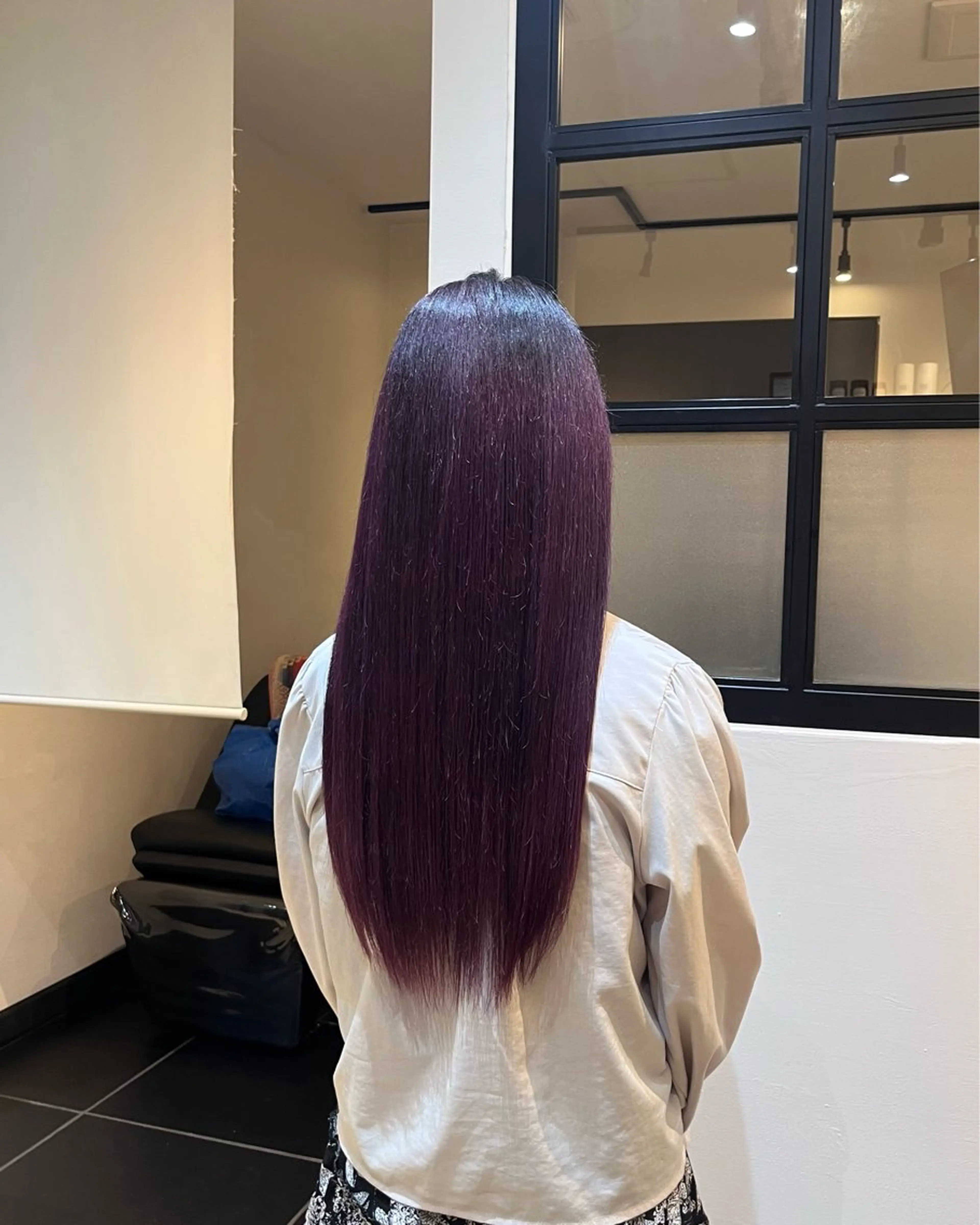 ロング カラー ヘアカラー トリートメント 🪽MiYU🪽 艶カラー⁎⁺˳✧のヘアスタイル