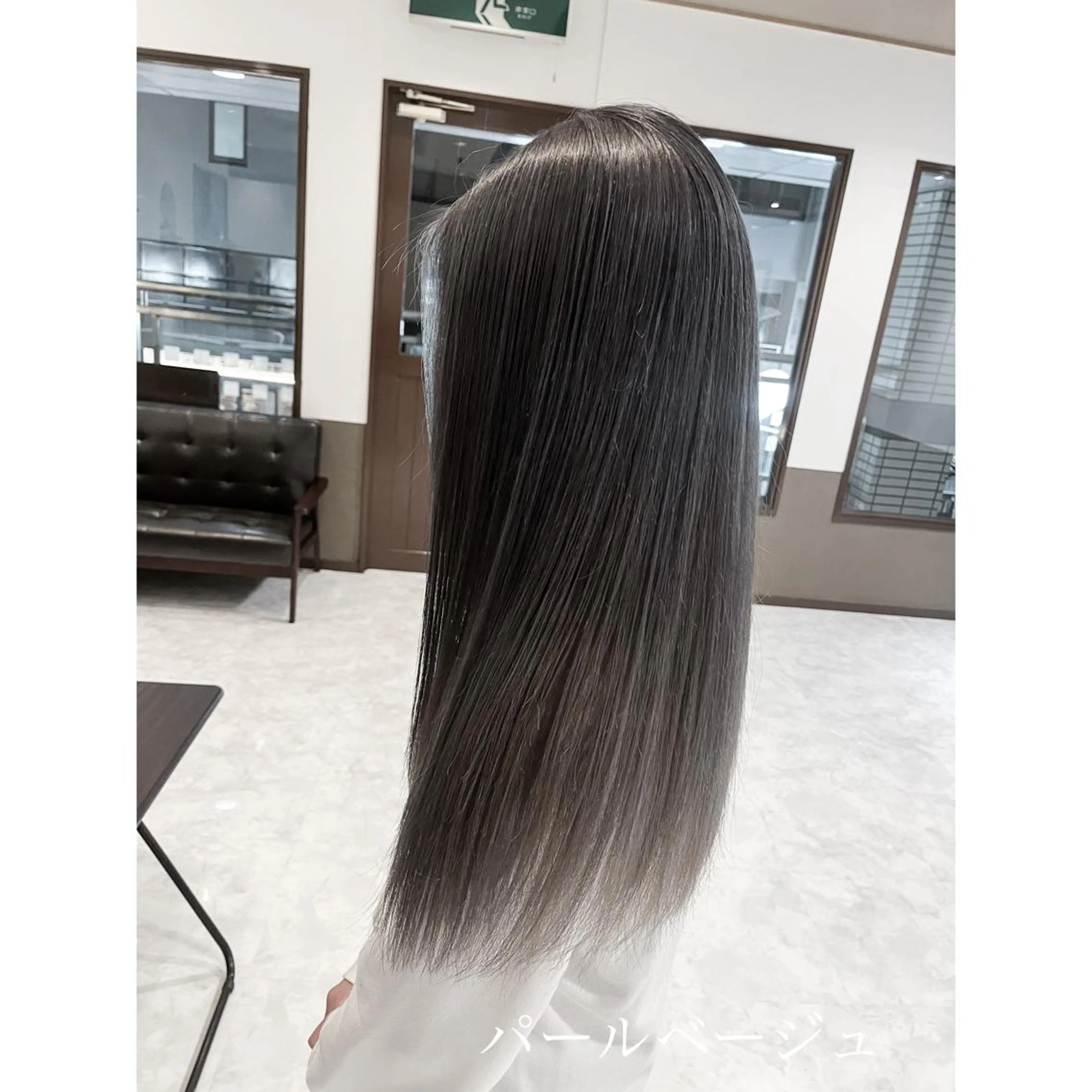 【一度で全部】💫似合わせカット＋縮毛矯正＋透け感カラー＋濃厚トリートメント💫の写真