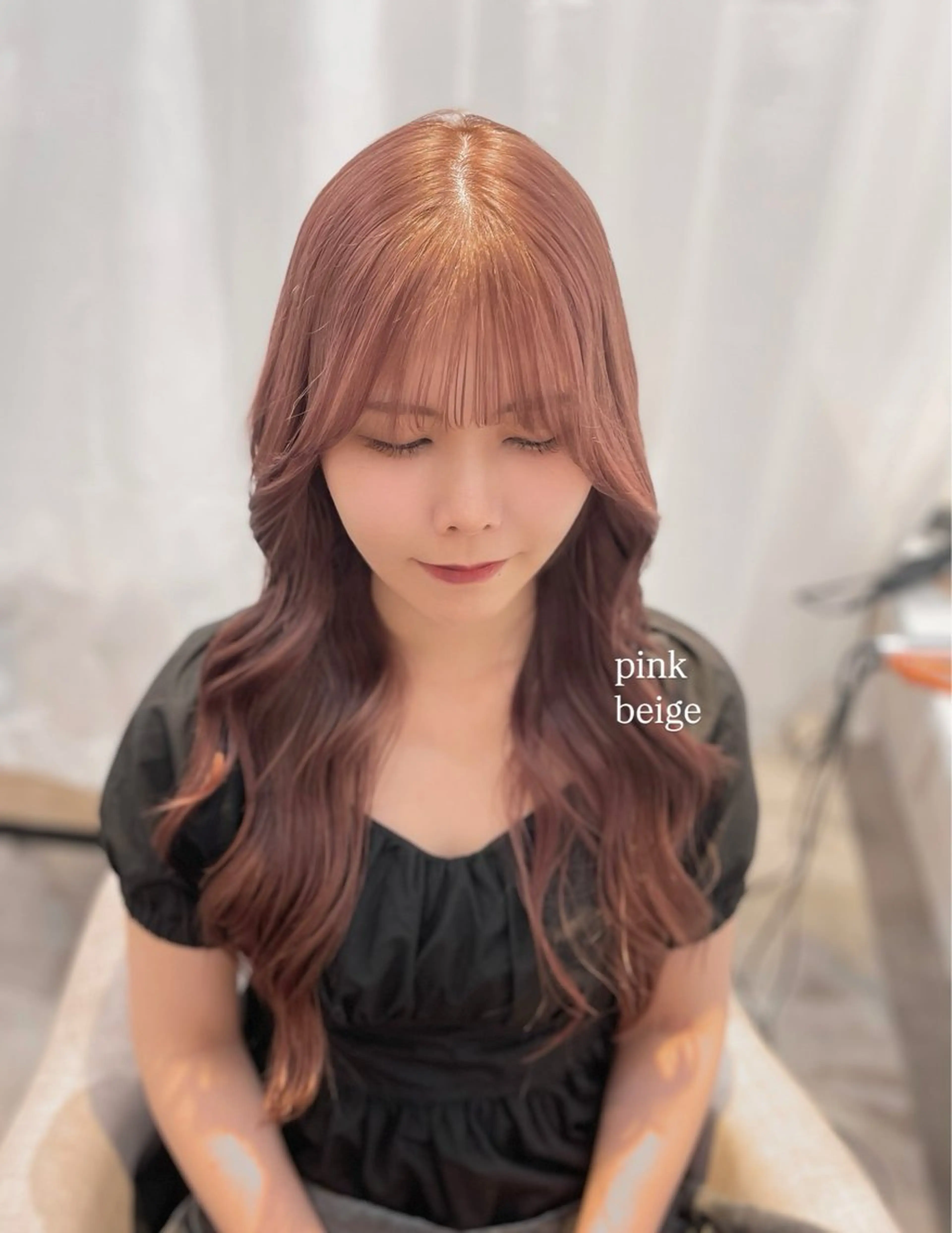 ロング カラー ヘアカラー 垢抜け似合わせカラー /梅田 /ayanaのヘアスタイル