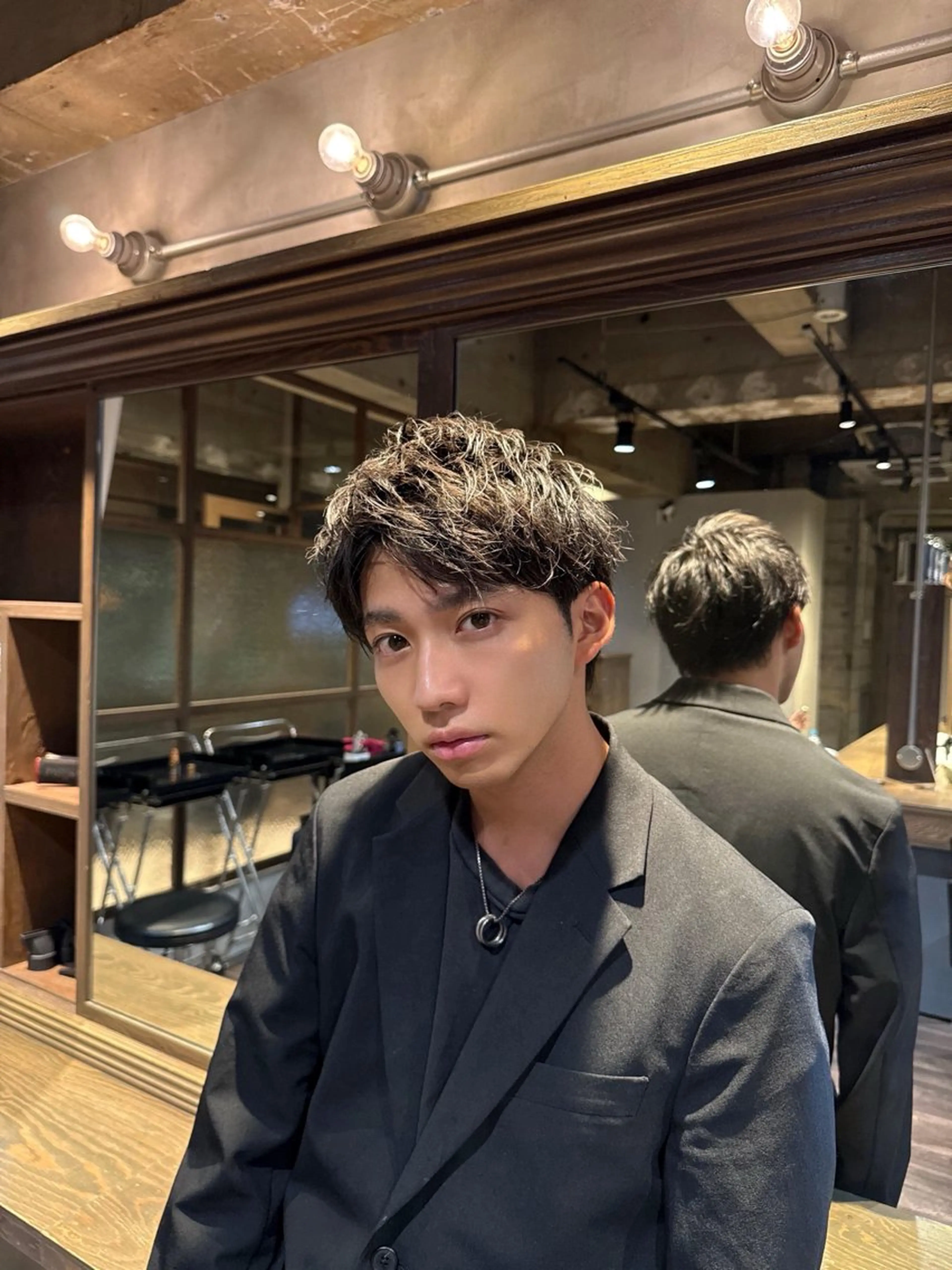 ショート メンズ アップバング ショートヘア カット メンズ/佐藤 恒輝のヘアスタイル
