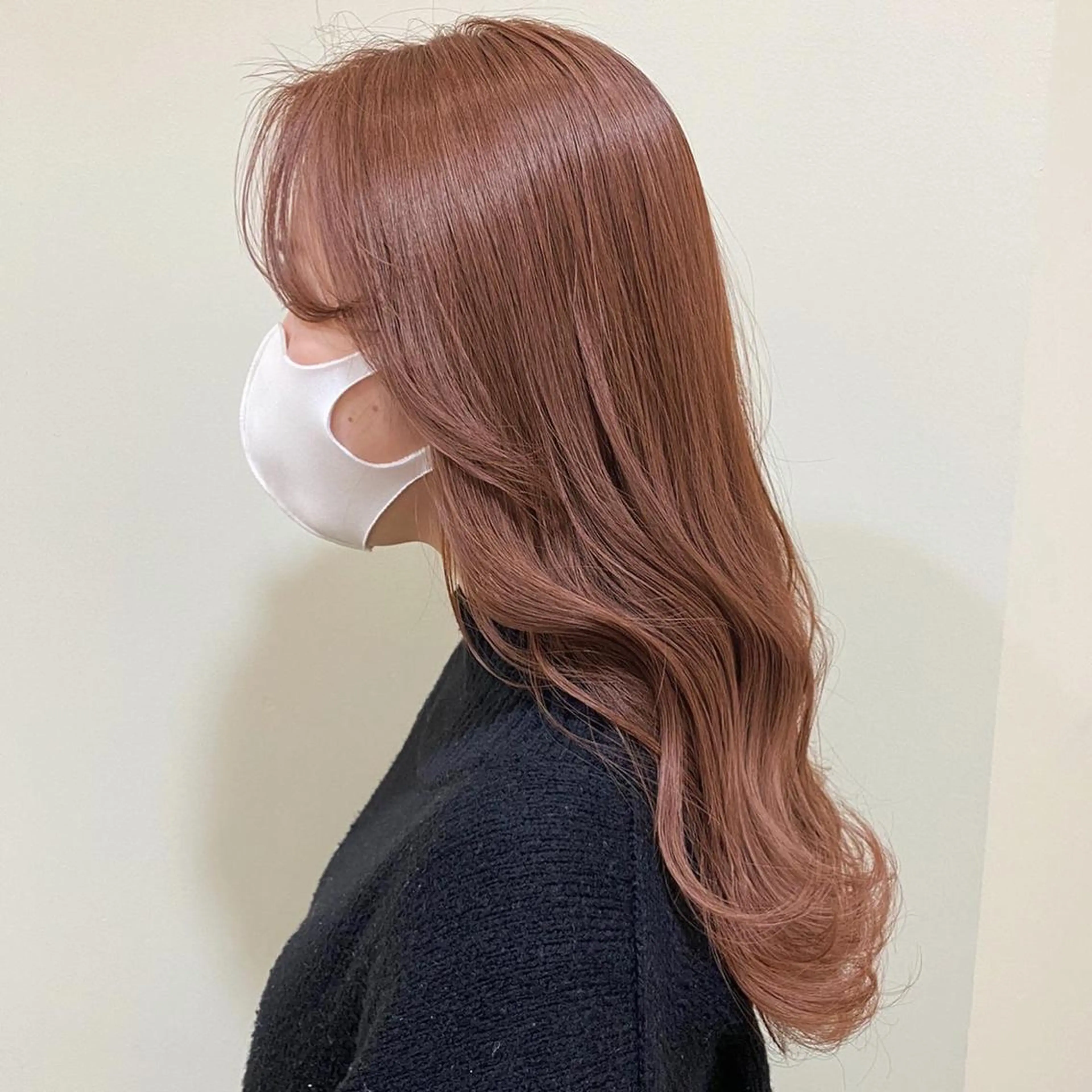 【髪質改善ケアカラー+3stepトリートメント】人気の高発色カラー🍃の写真