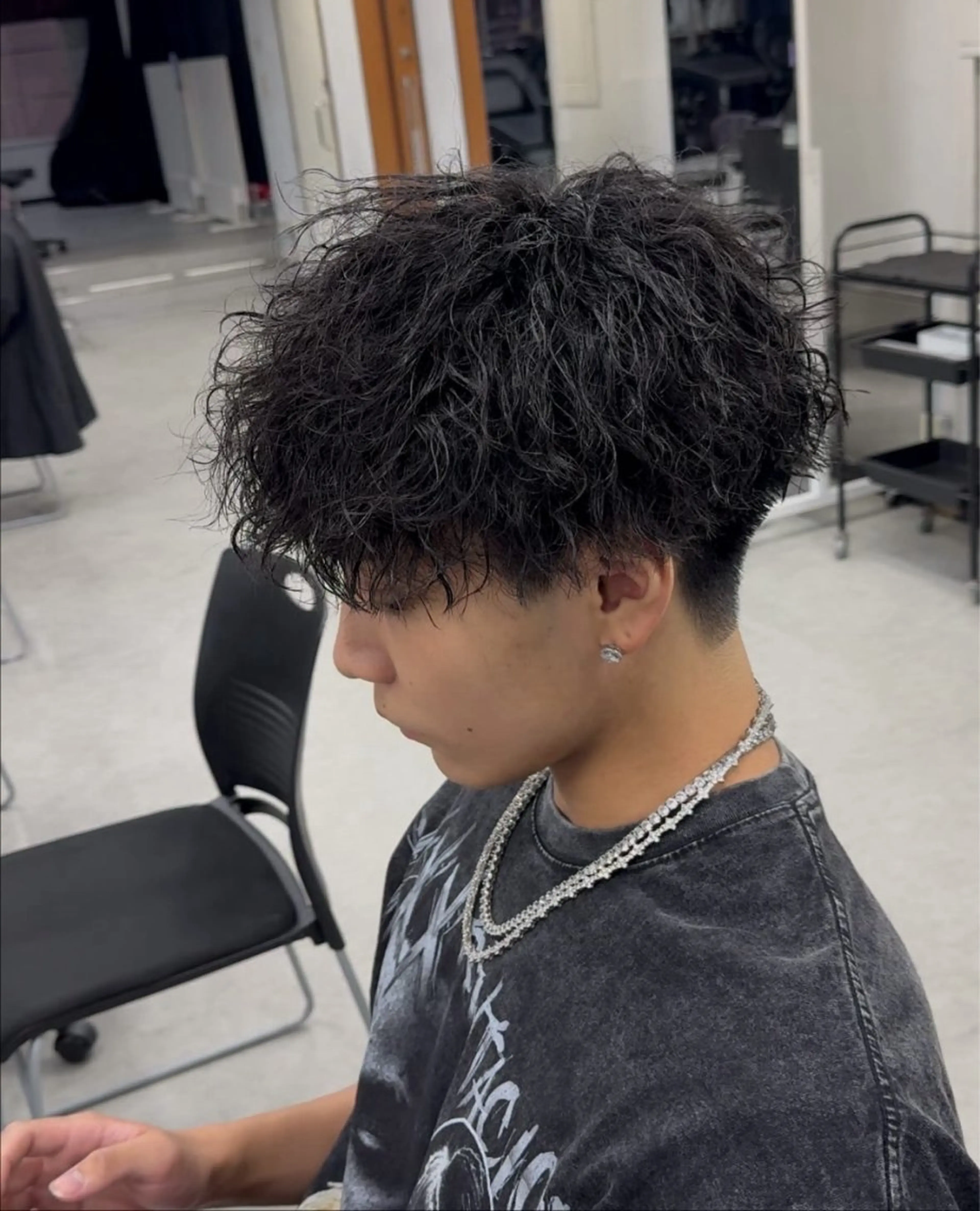 パーマ メンズ カット パーマ パーマ特化/ MANARUのヘアスタイル