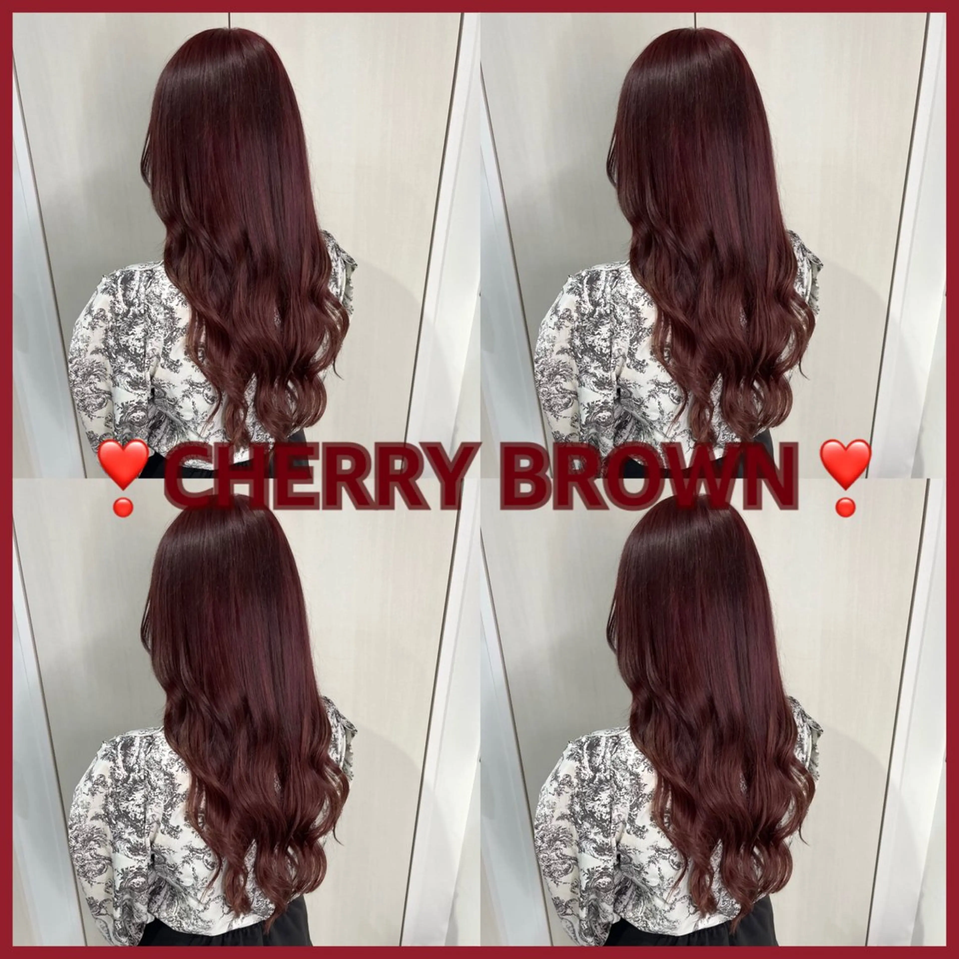 ロング カラー ブラウンカラー ヘアカラー エクステ beauty studio M.O.D shibuya 【モッズ】所属・🦋エクステ🦋 TOMOKAのヘアスタイル