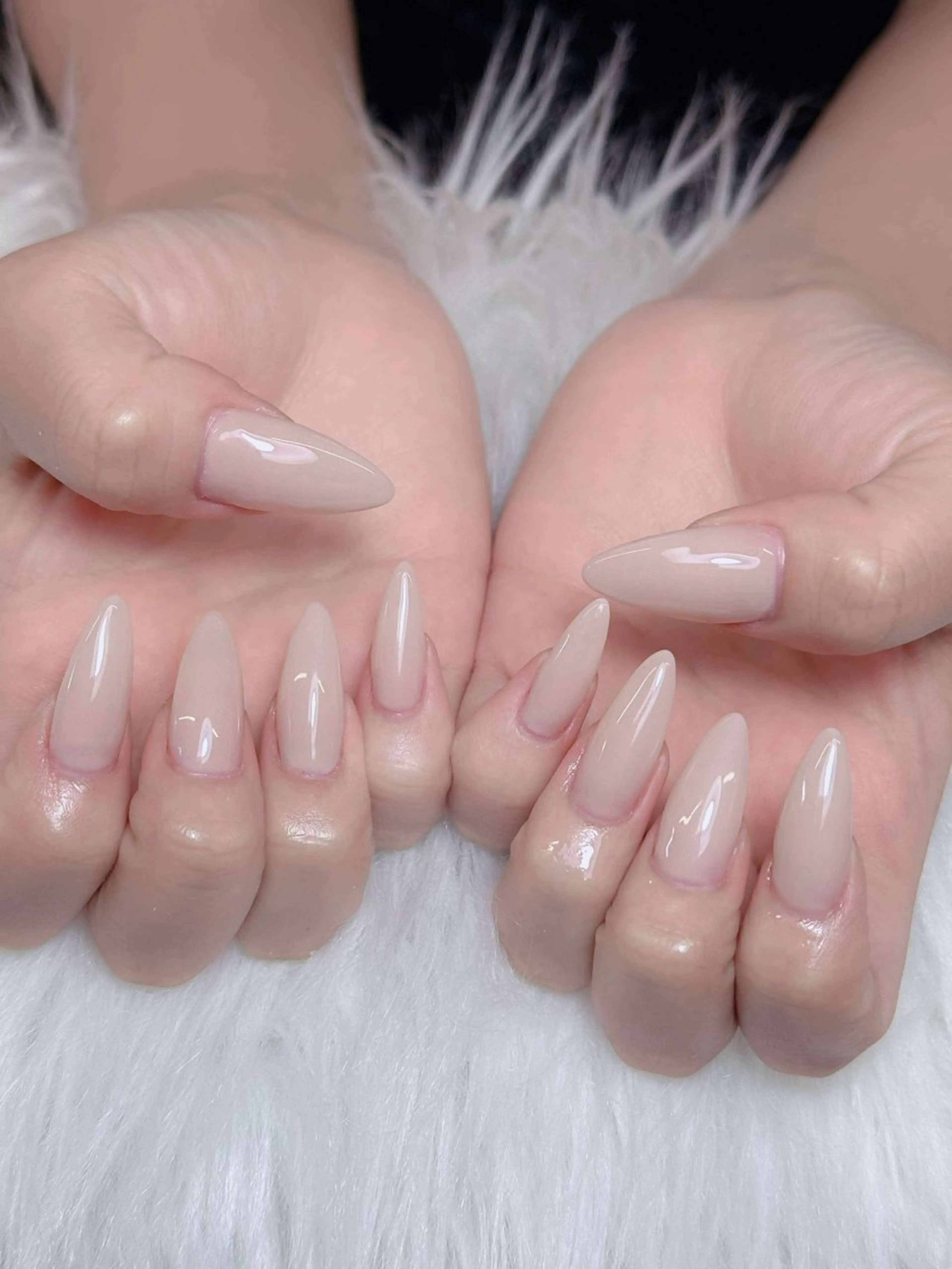 ネイル オーロラネイル チークネイル フットネイル フレンチネイル 韓国ネイル ハンドネイル Lumi Nailのネイルデザイン