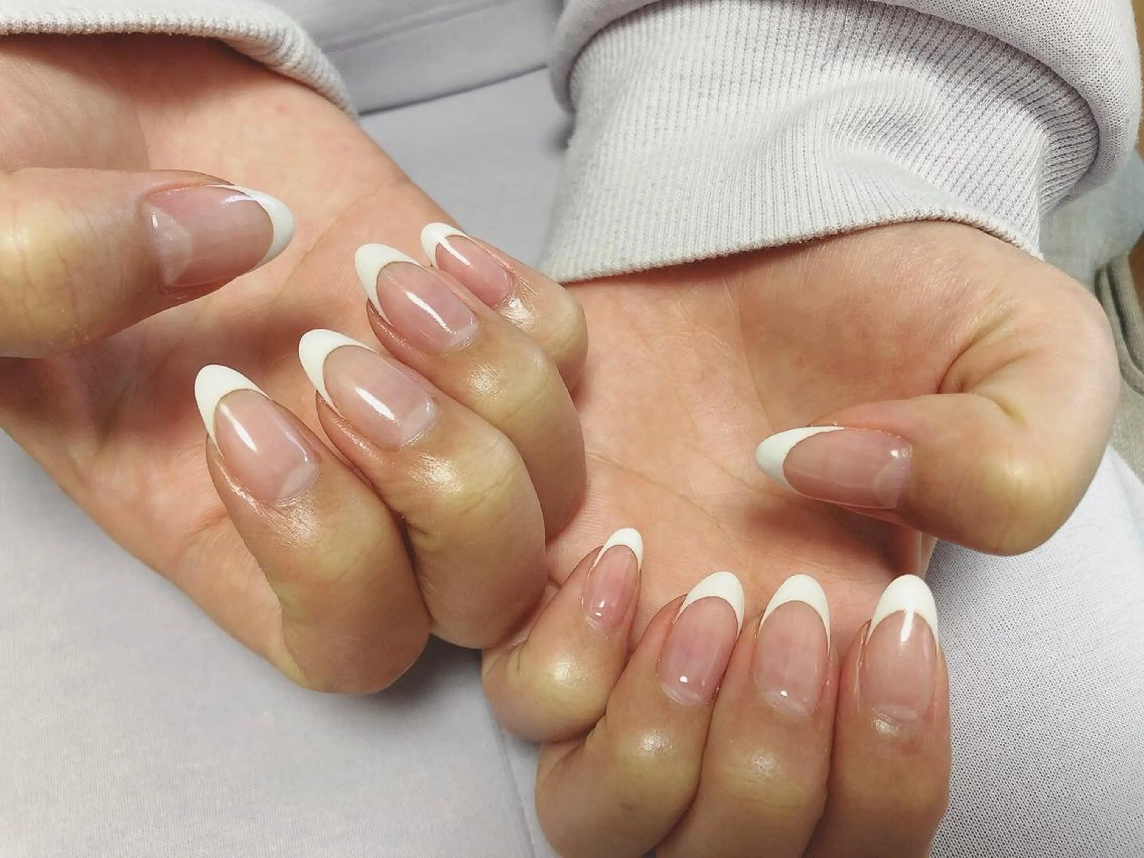 フレンチネイル🍑オフありの写真