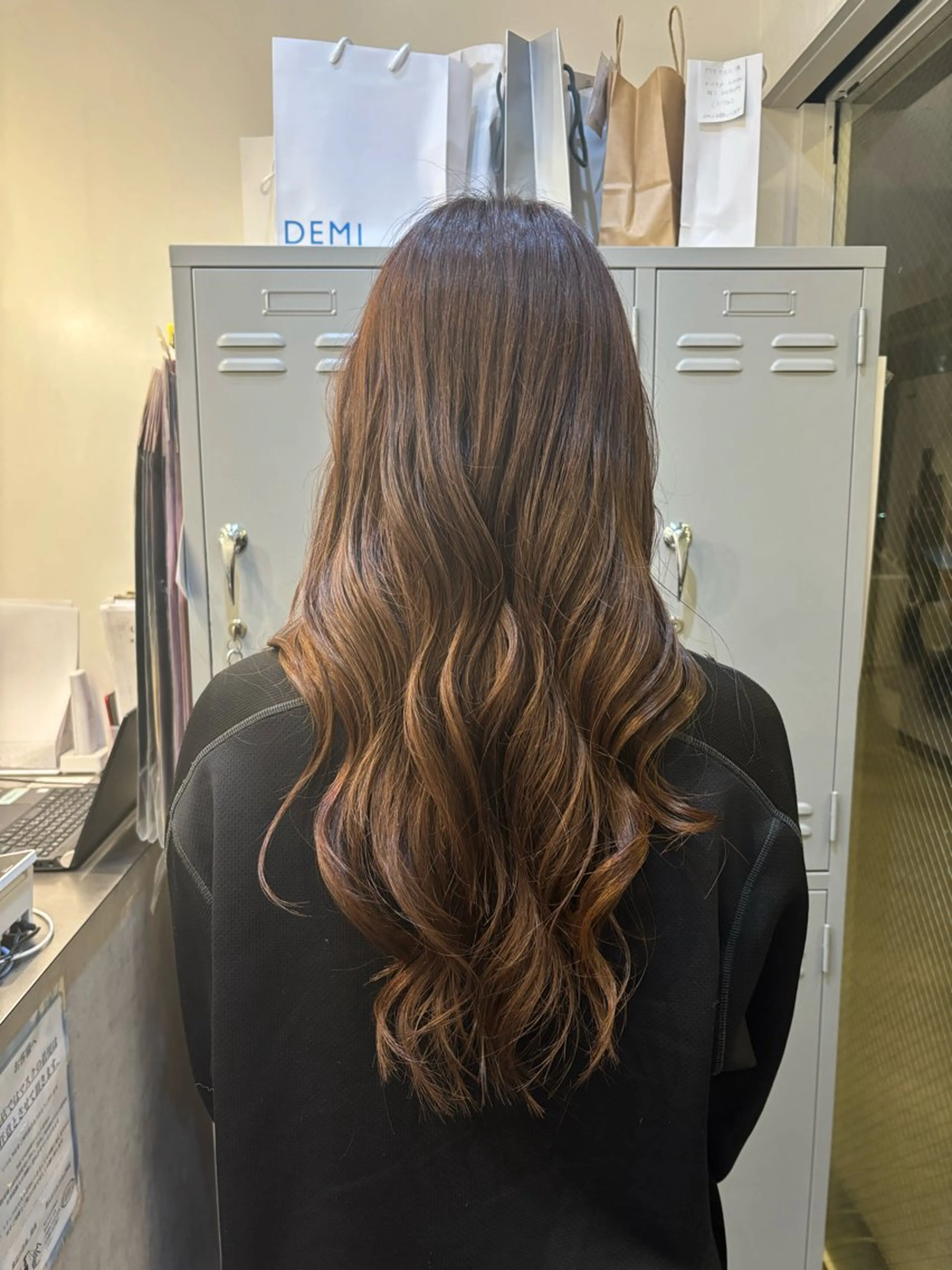 ロング ヘアカラー 🌙髪質改善カラー Momoka🦋のヘアスタイル