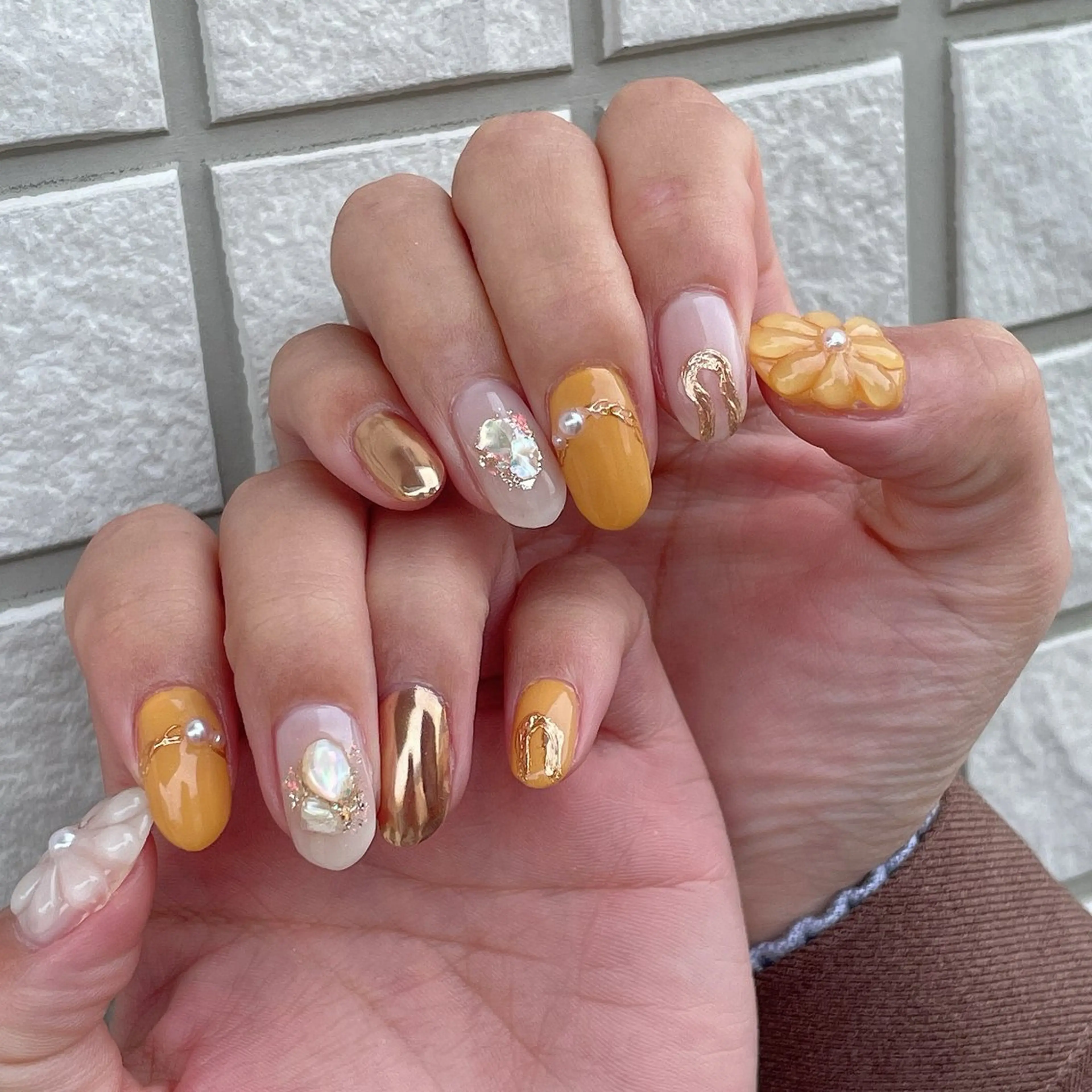 10本アートの写真