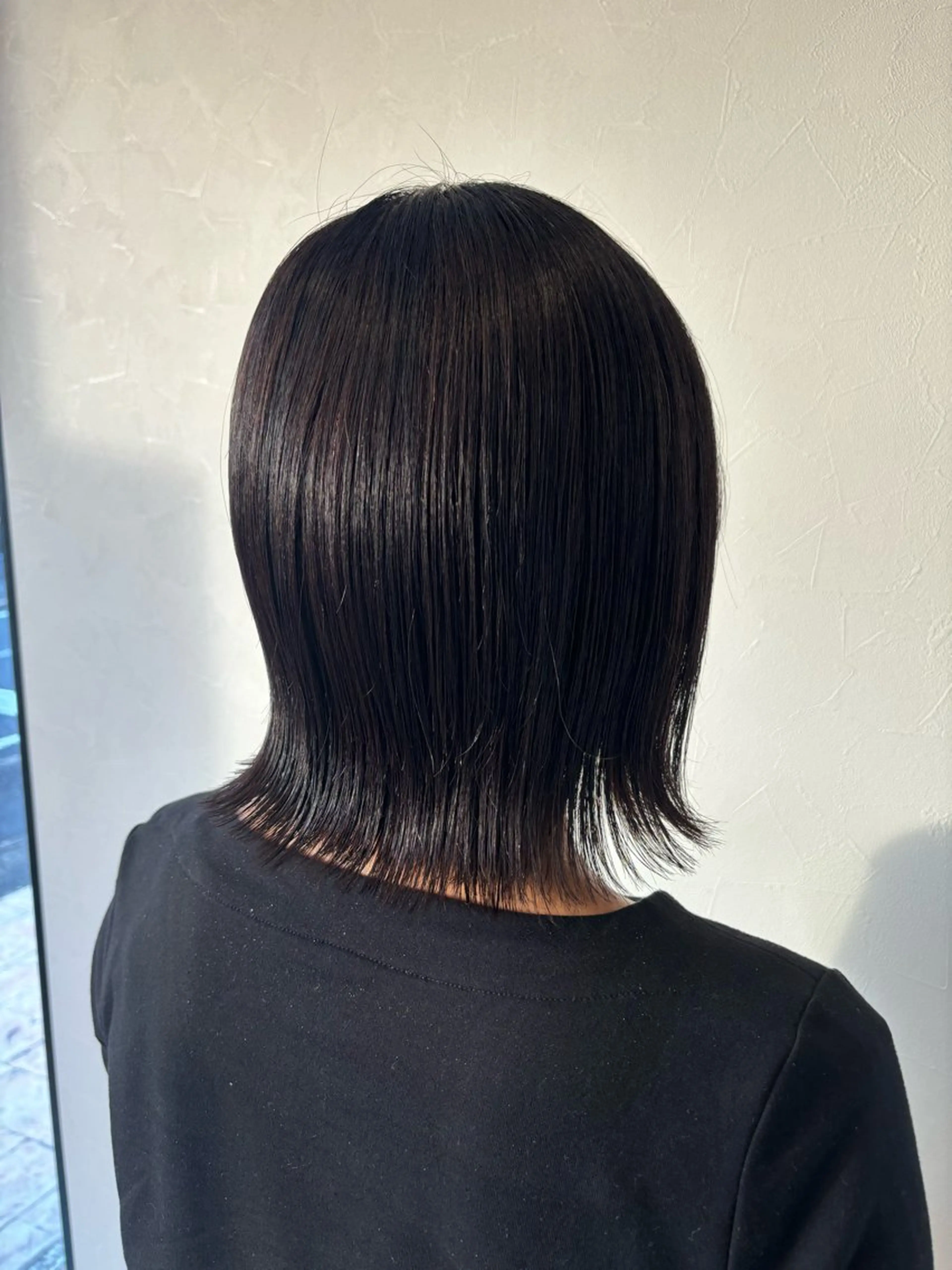 ミディアム カット トリートメント SAYAKA 🍒／ボブ／暖色のヘアスタイル