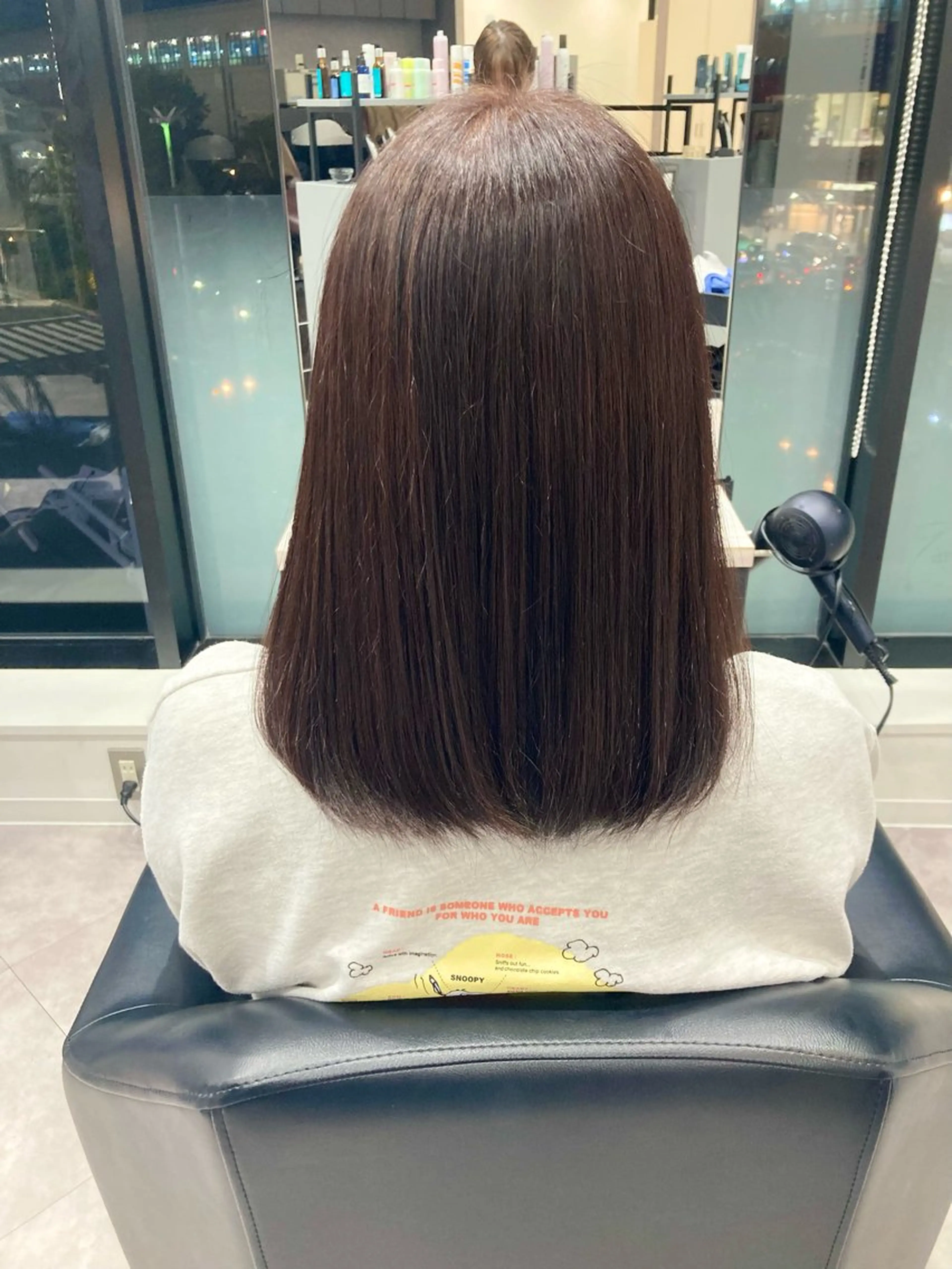 ミディアム hair&make first 郡山駅前店所属・高宮 ひいなのヘアスタイル