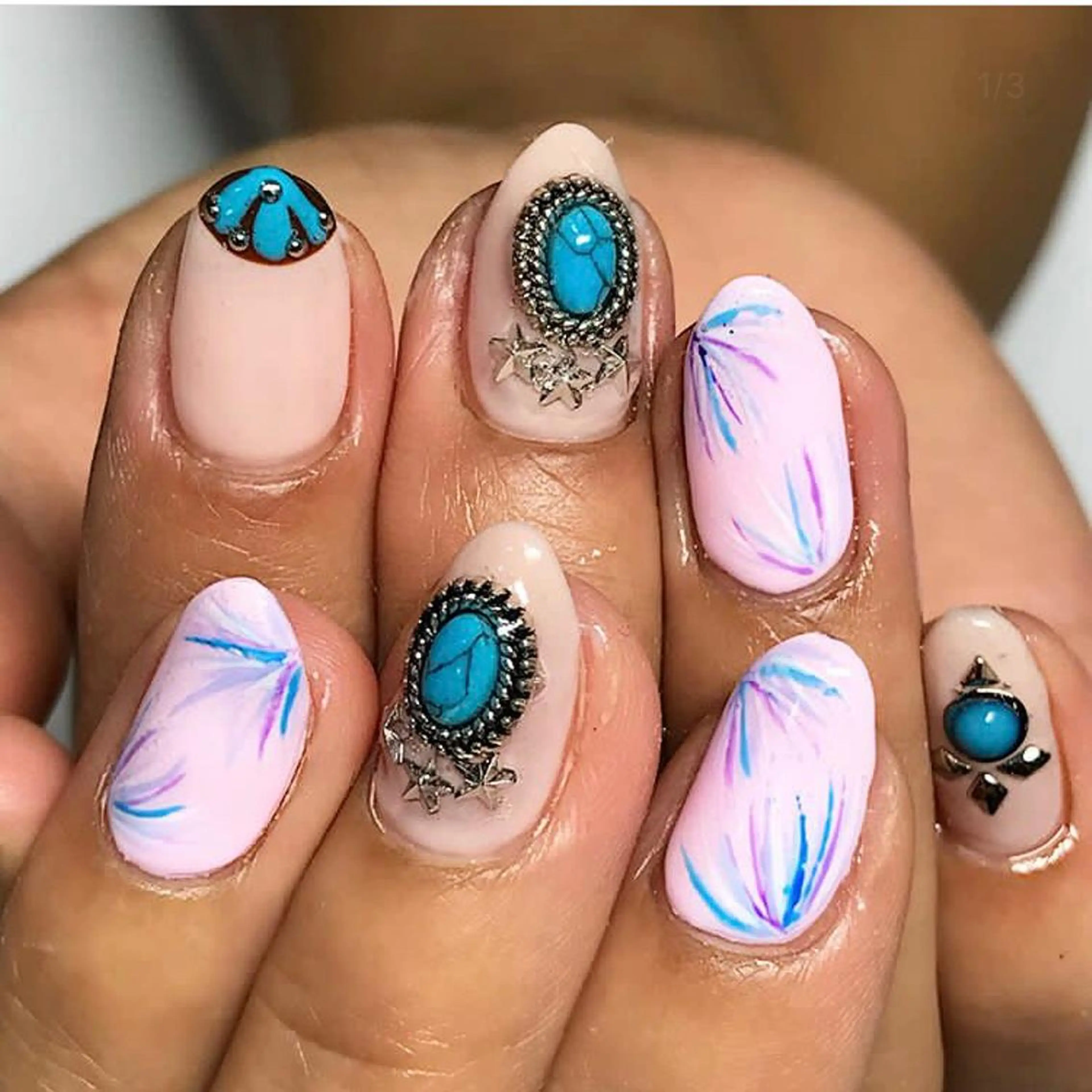 ネイル ジェルネイル 渋谷ビュレネイル Kaoruのネイルデザイン