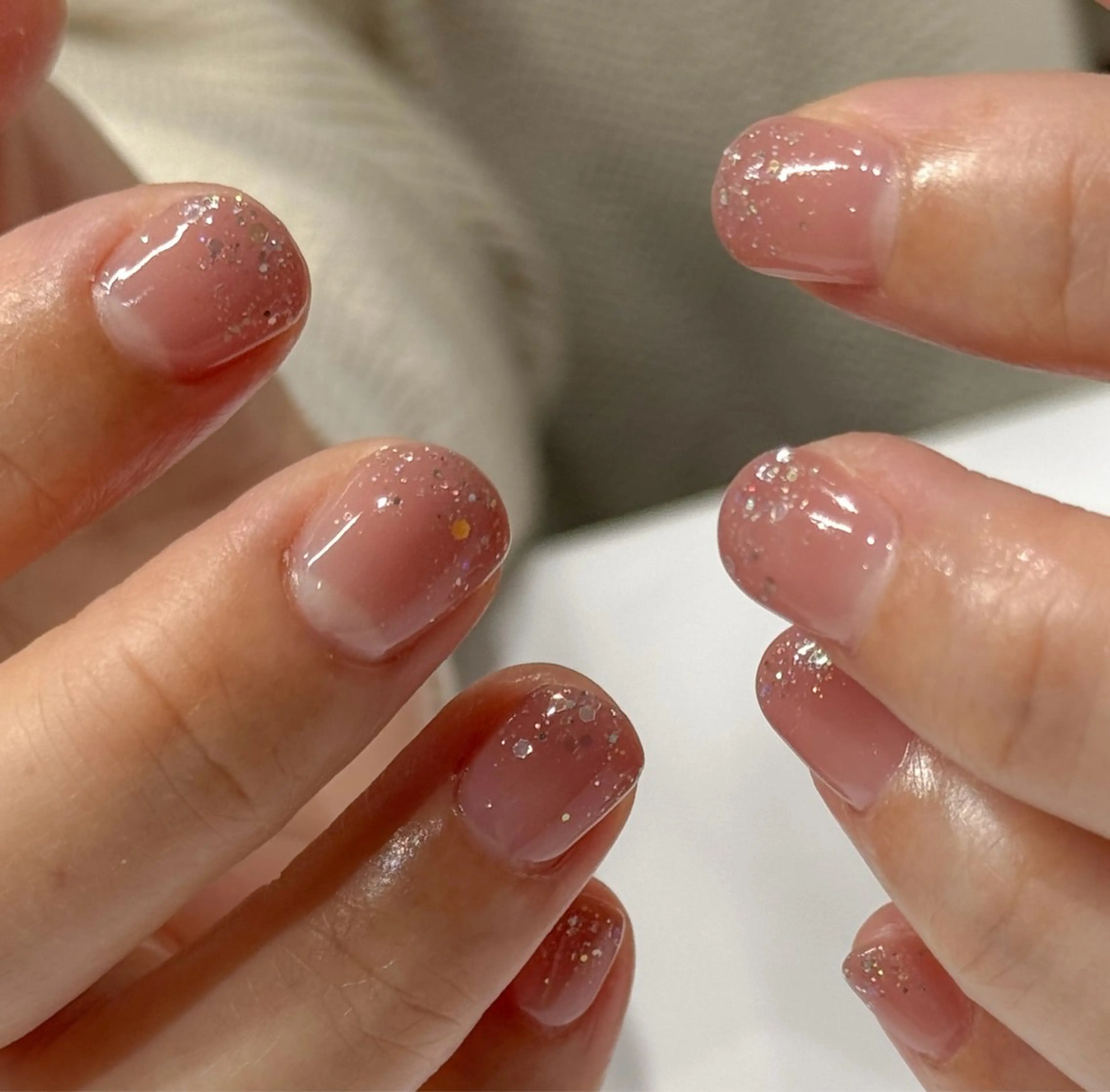 ネイル ラメ(グリッター) ハンドネイル RKM nail所属・RKM  nail KUMIのネイルデザイン