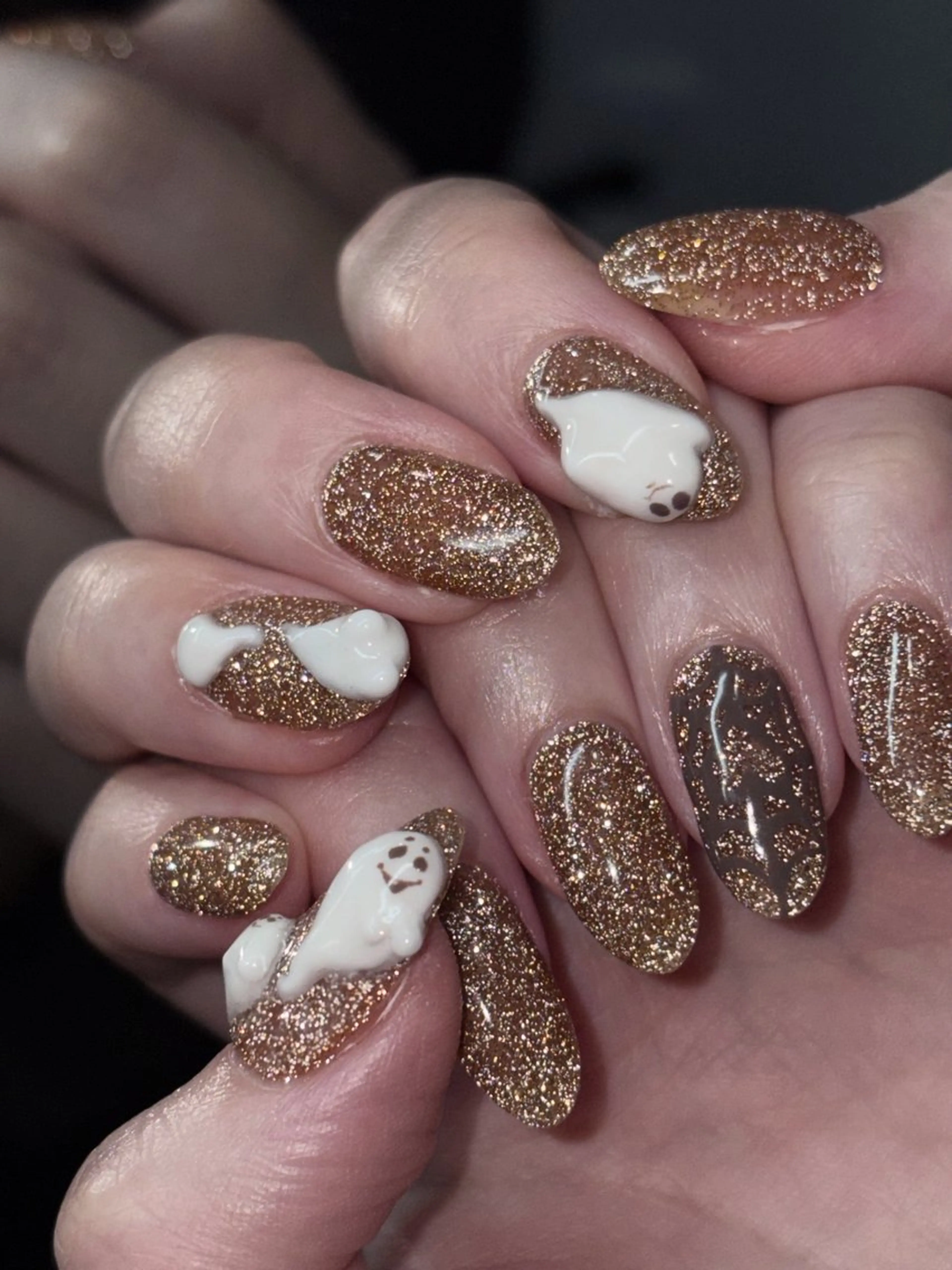 ネイル ハンドネイル NES NAIL所属・さゆり￤推しキャラ ￤ロングネイル🩷のネイルデザイン