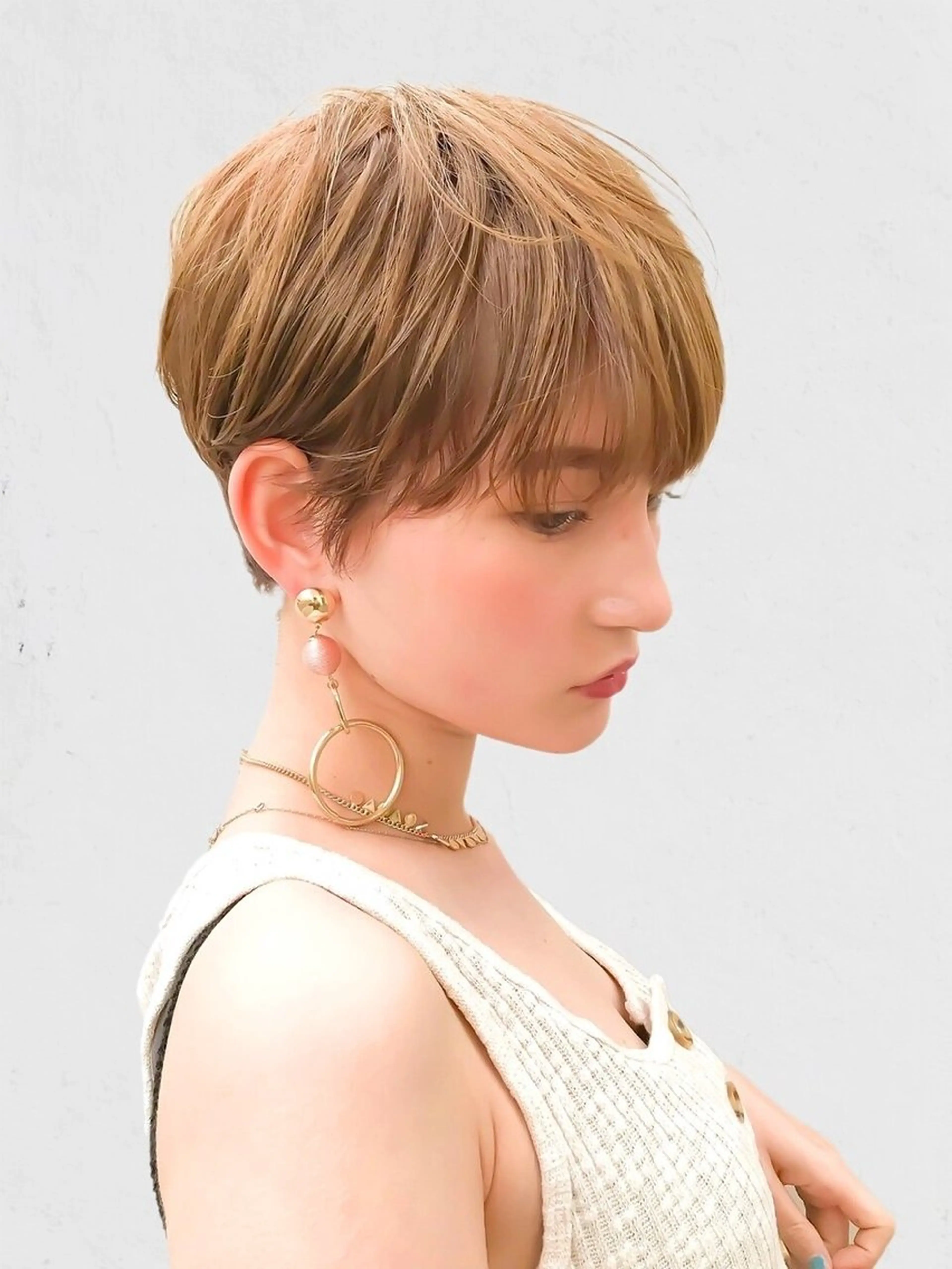 ショート 🖤ショート/中性的 🫧レイヤー🫧龍平のヘアスタイル