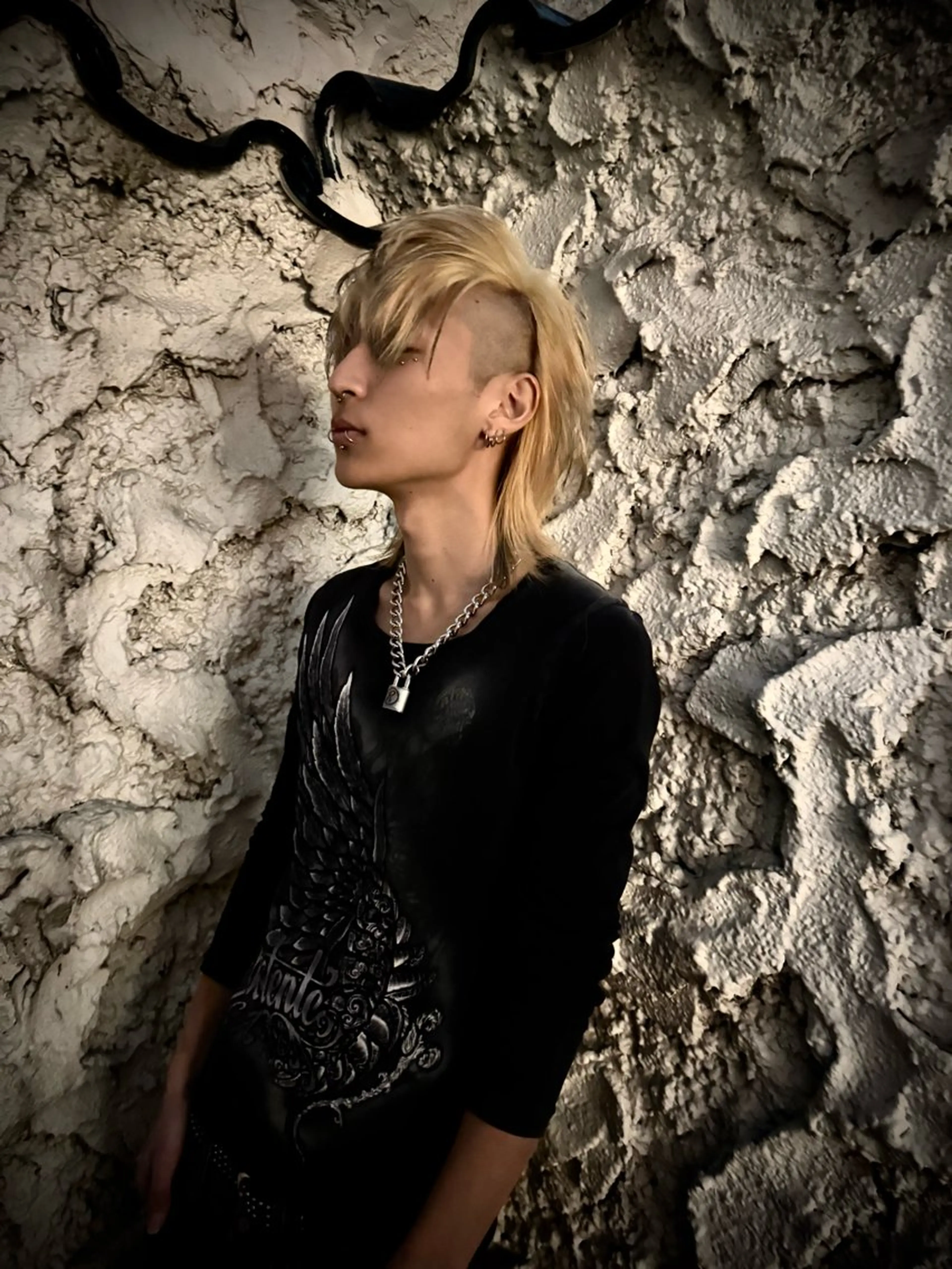 ミディアム メンズ カット ヘアカラー トリートメント デザインカラー⭐︎★ 🐆hyo🐆のヘアスタイル